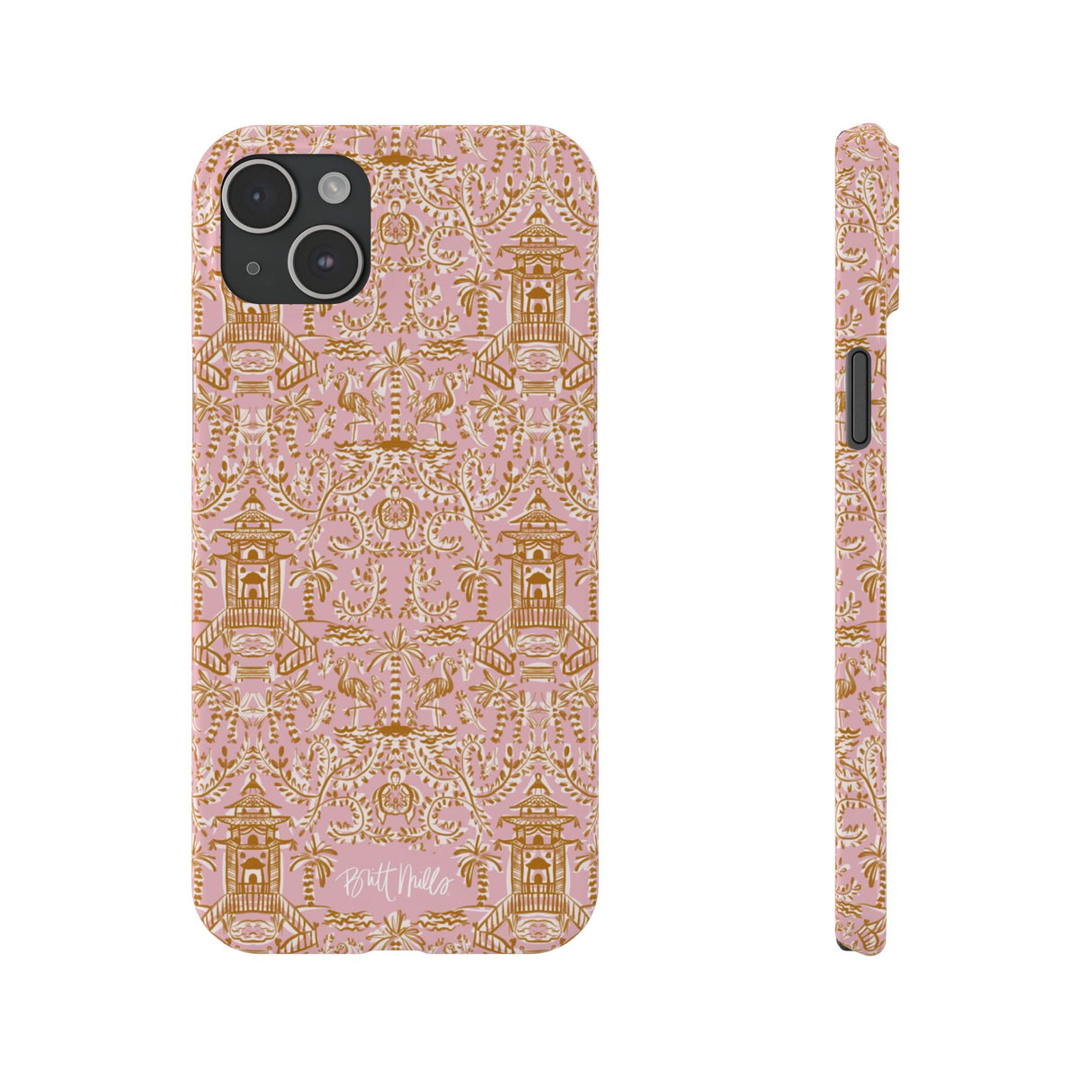 Soirée Pink Slim Phone Case
