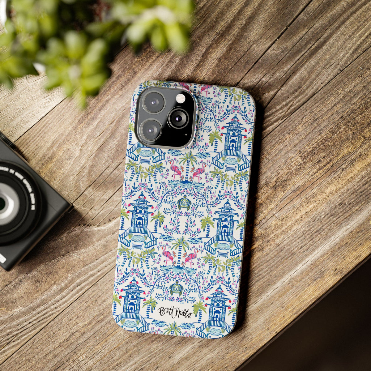 Colorful Chinoiserie Slim Phone Case