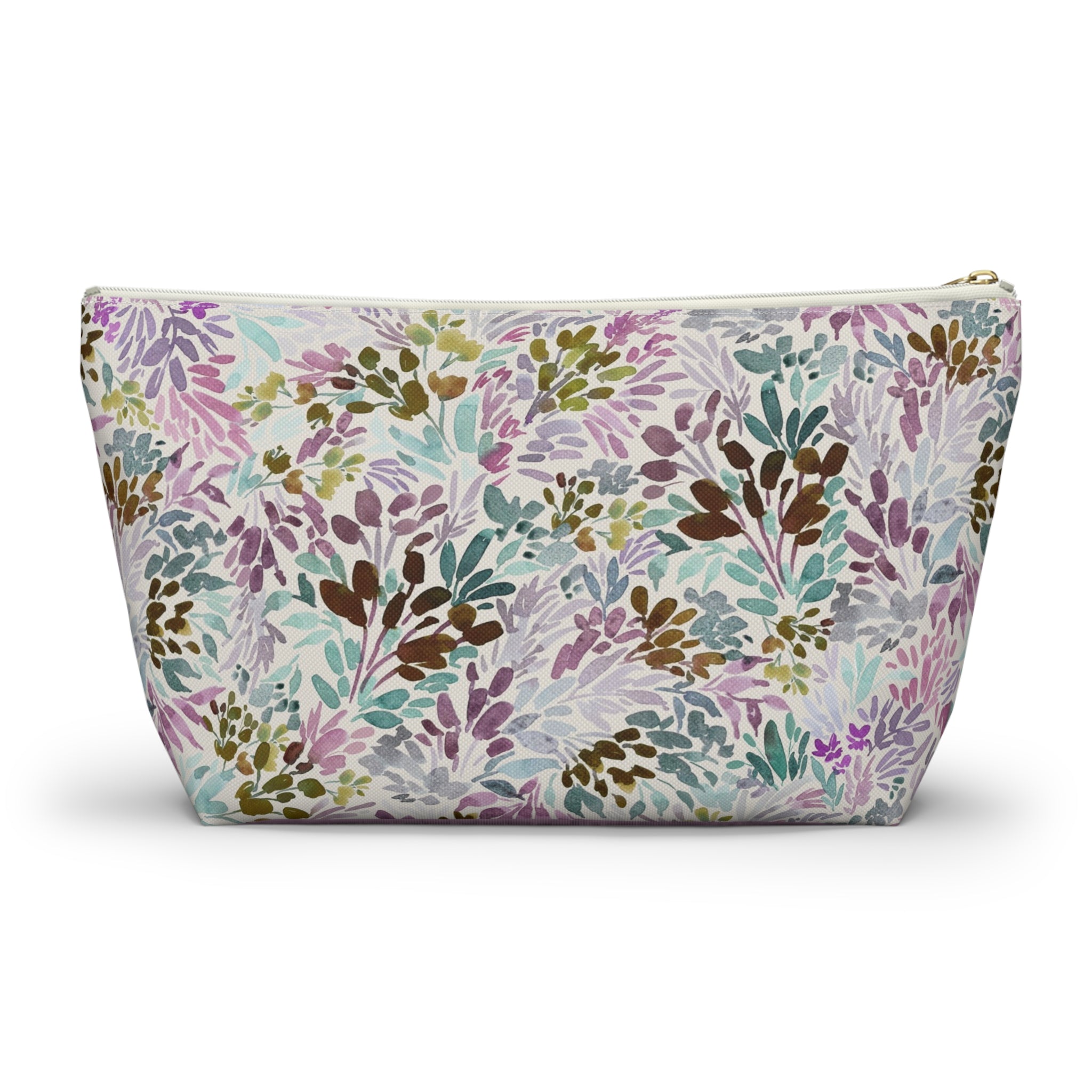 Daphne Striped Monogrammed Mahjong Tile Pouch