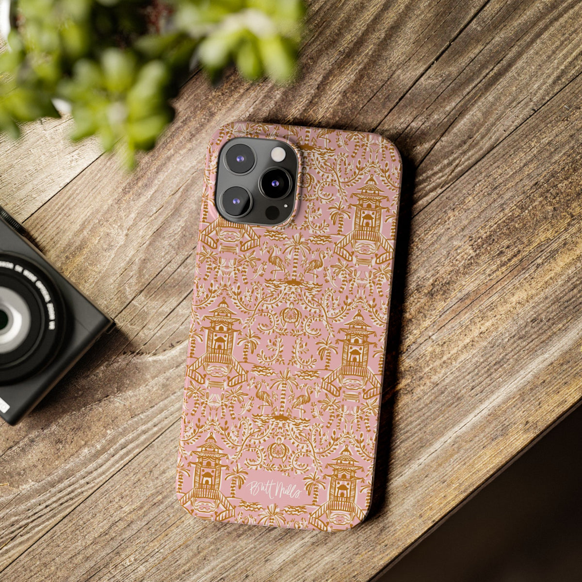Soirée Pink Slim Phone Case