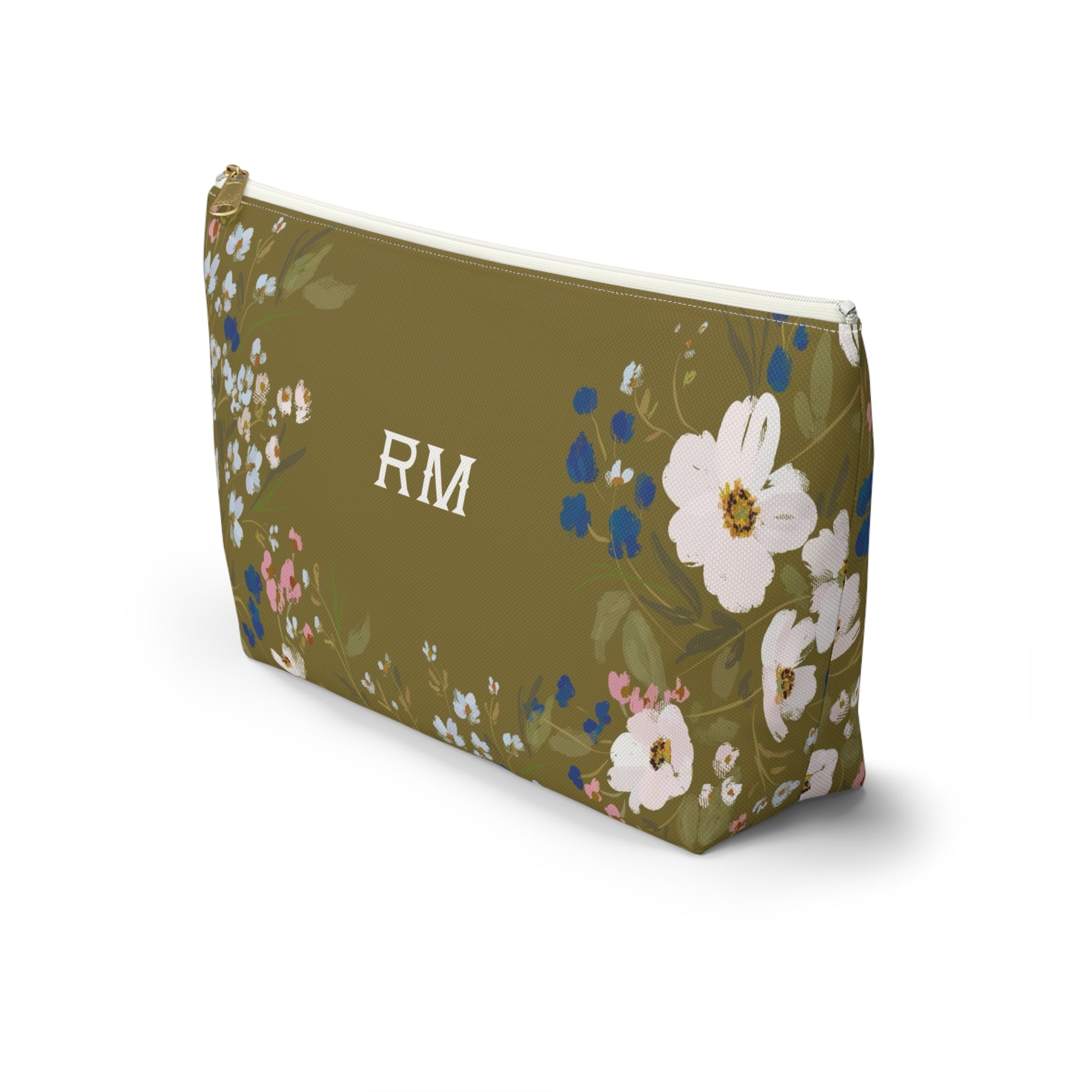 Lainey Monogrammed Mahjong Tile Pouch