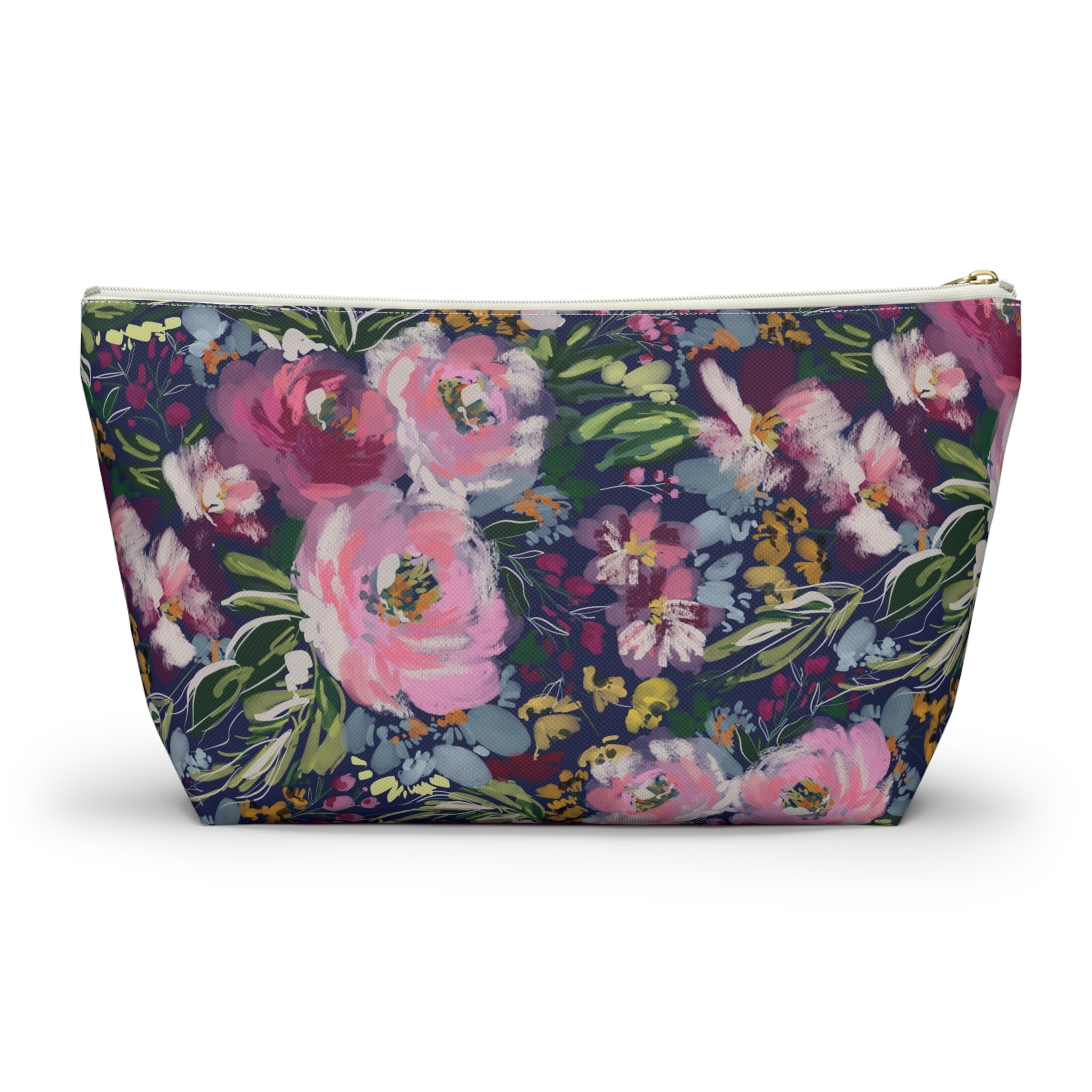 Haven Striped Monogrammed Mahjong Tile Pouch