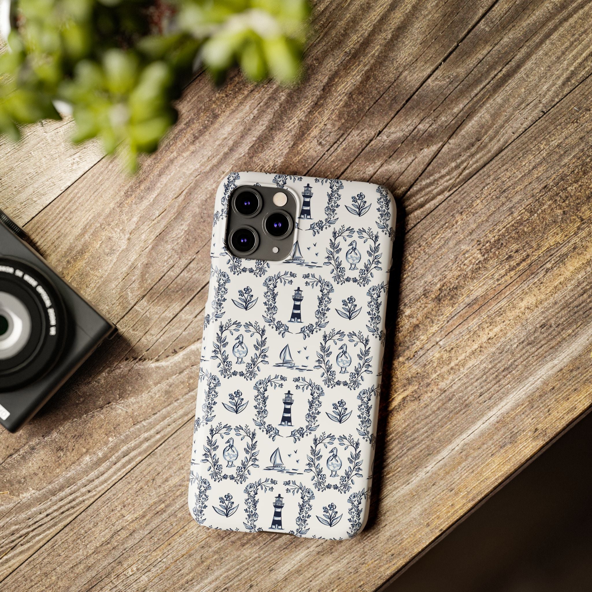 East Coast Summer Slim Phone Case