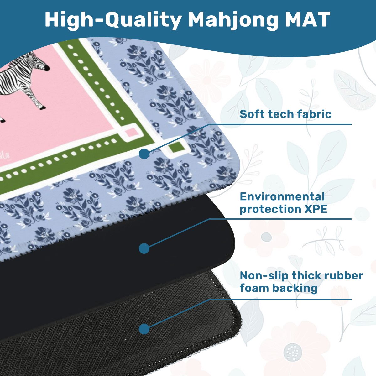 Evangeline Mahjong Mat (Non-Neoprene)