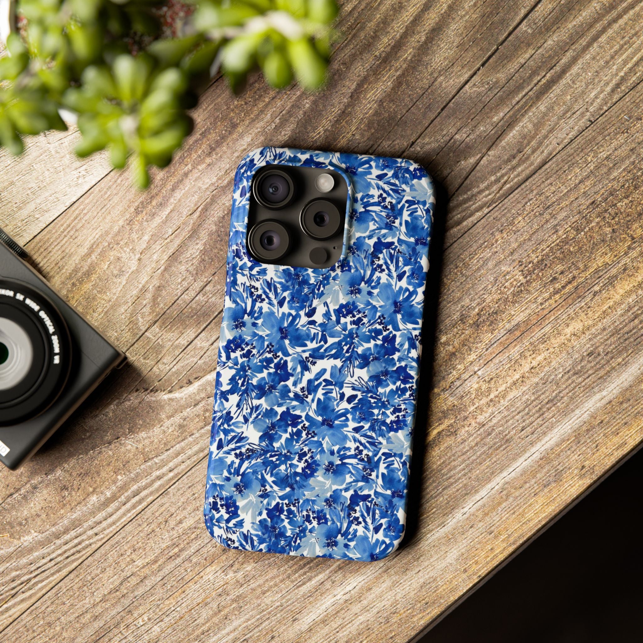 Royal Blooms Slim Phone Case