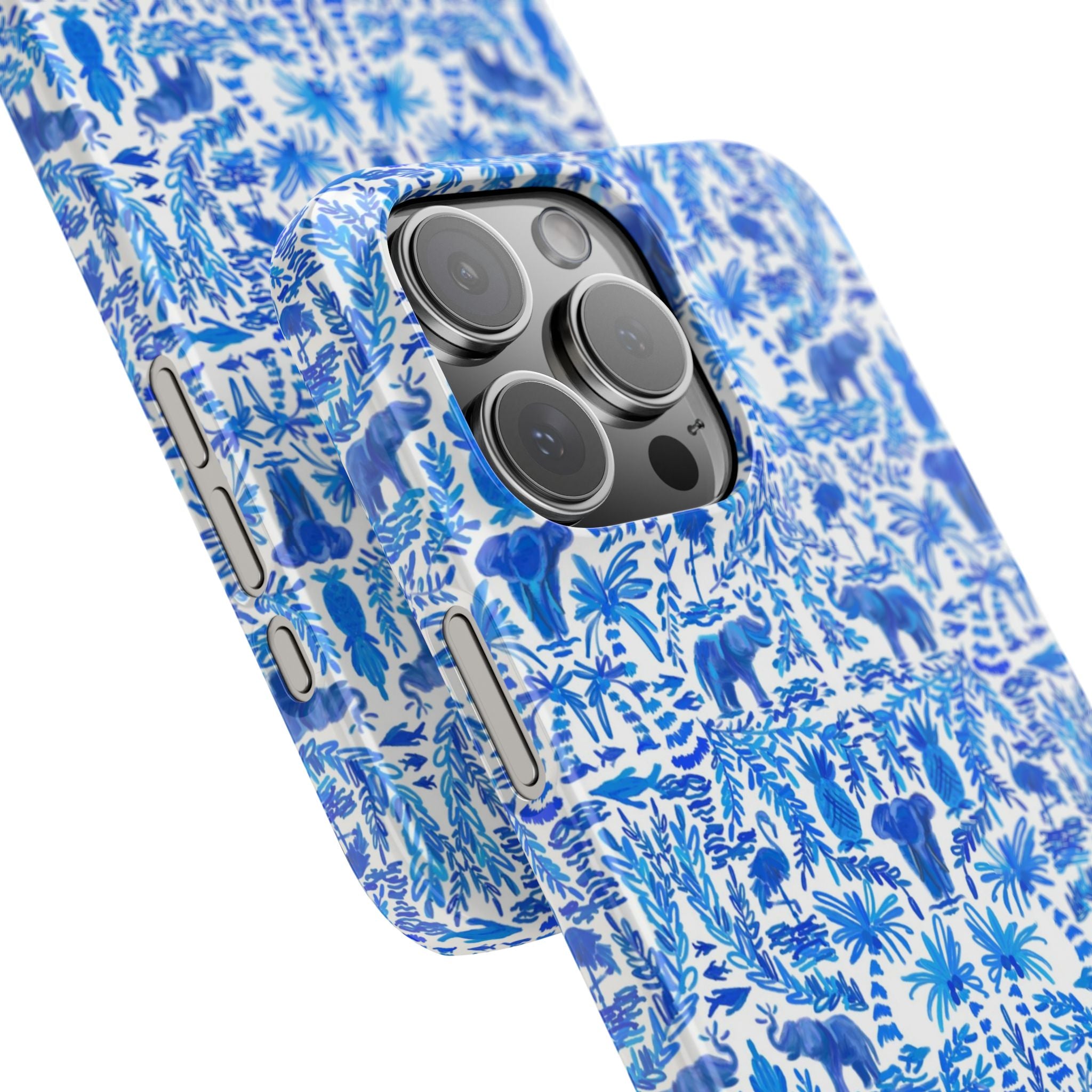 Elephant Fun Slim Phone Case