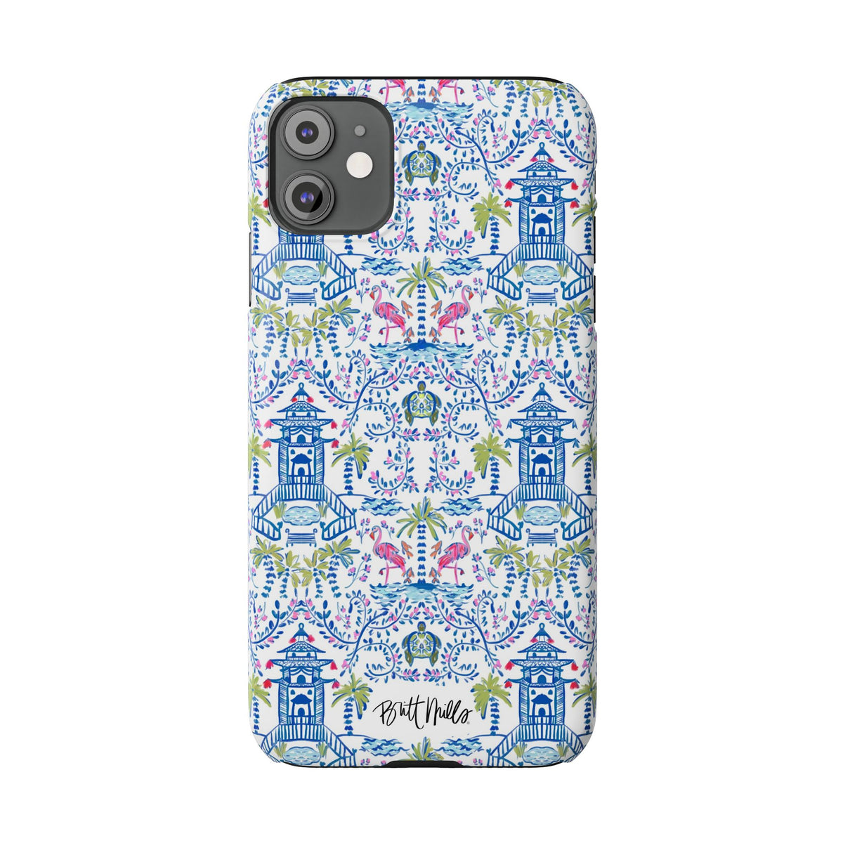 Colorful Chinoiserie Slim Phone Case