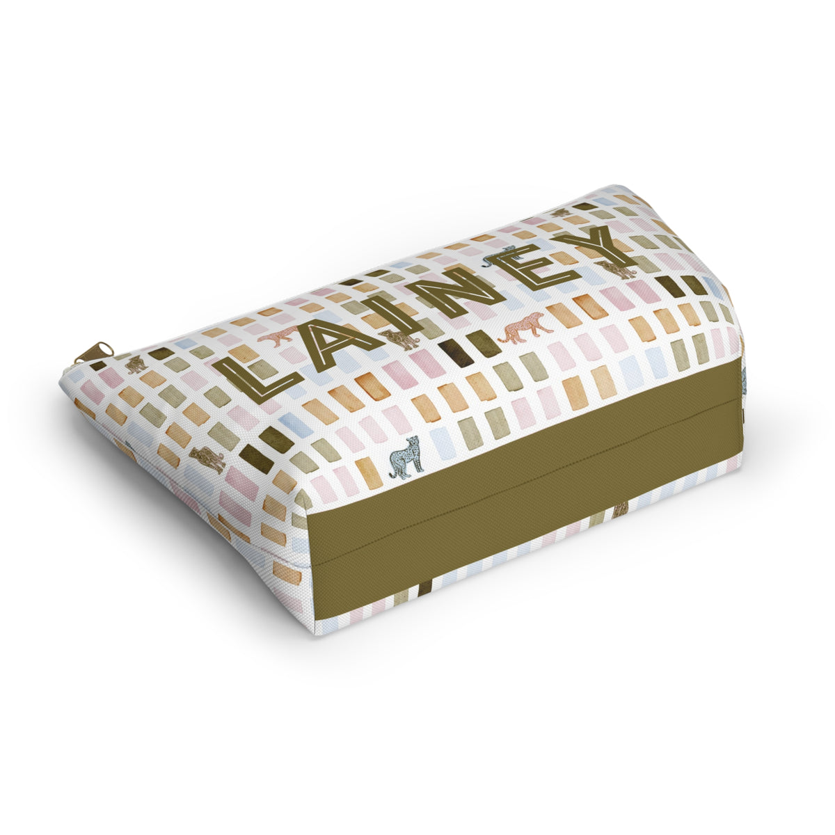 House Print Personalized Mahjong Tile Pouch