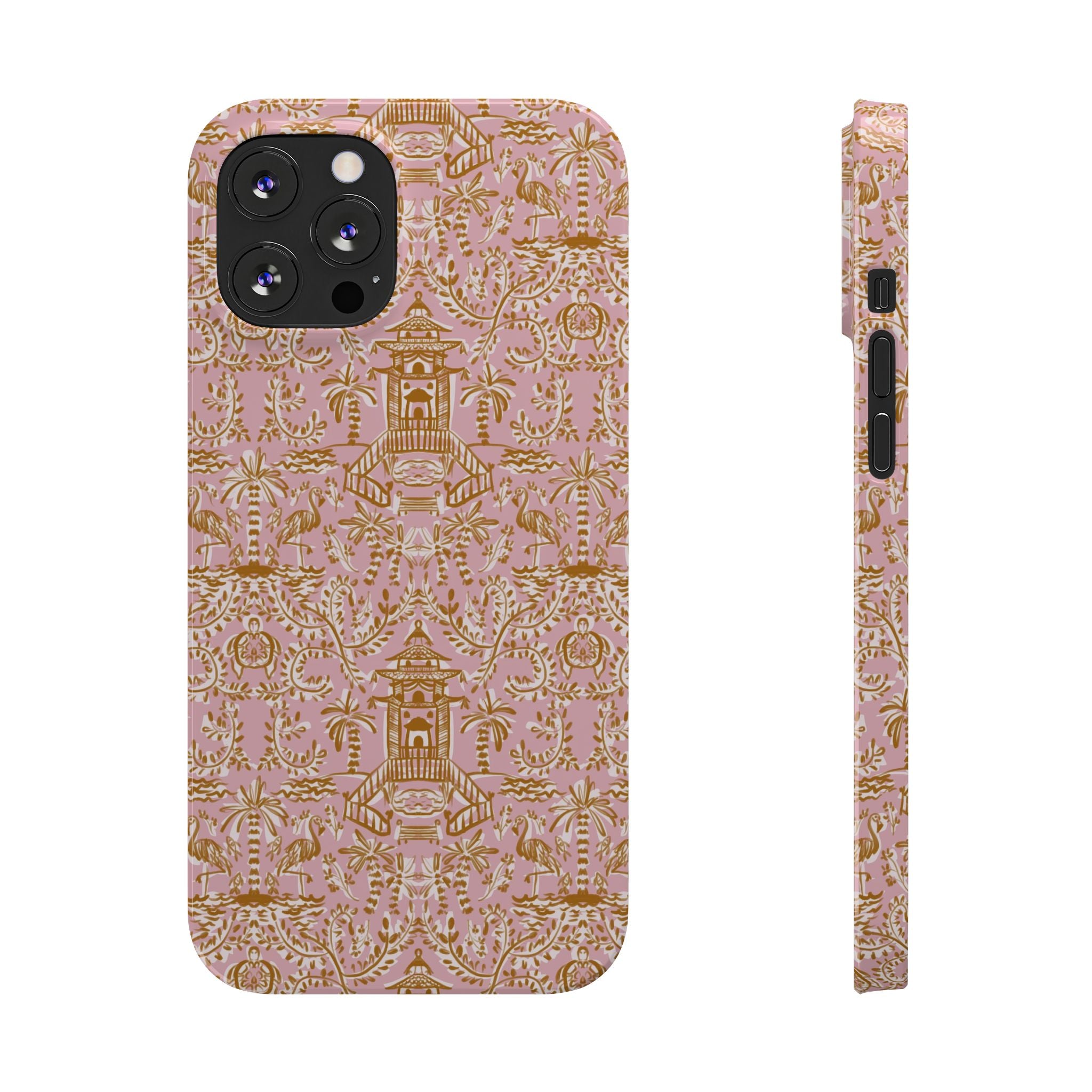 Soirée Pink Slim Phone Case