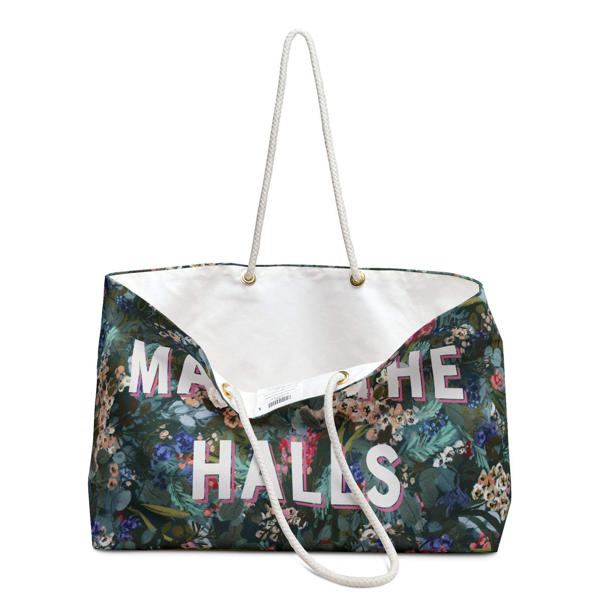 Mahj the Halls Holiday Mahjong Bag in Winter Berry