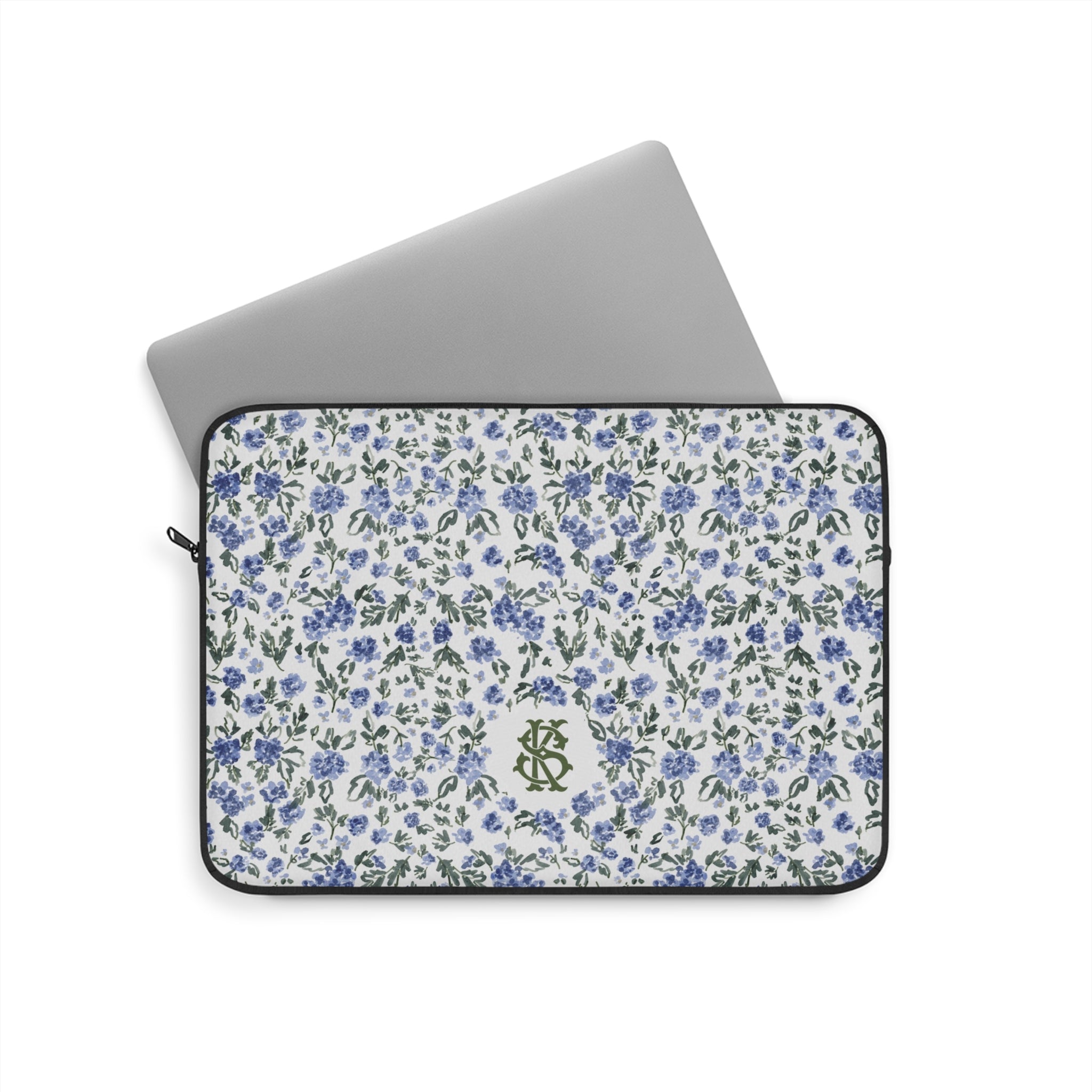 English Countryside Monogrammed Laptop Sleeve