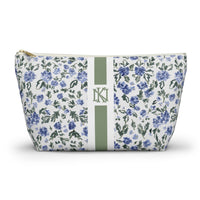 English Countryside Striped Monogrammed Pouch