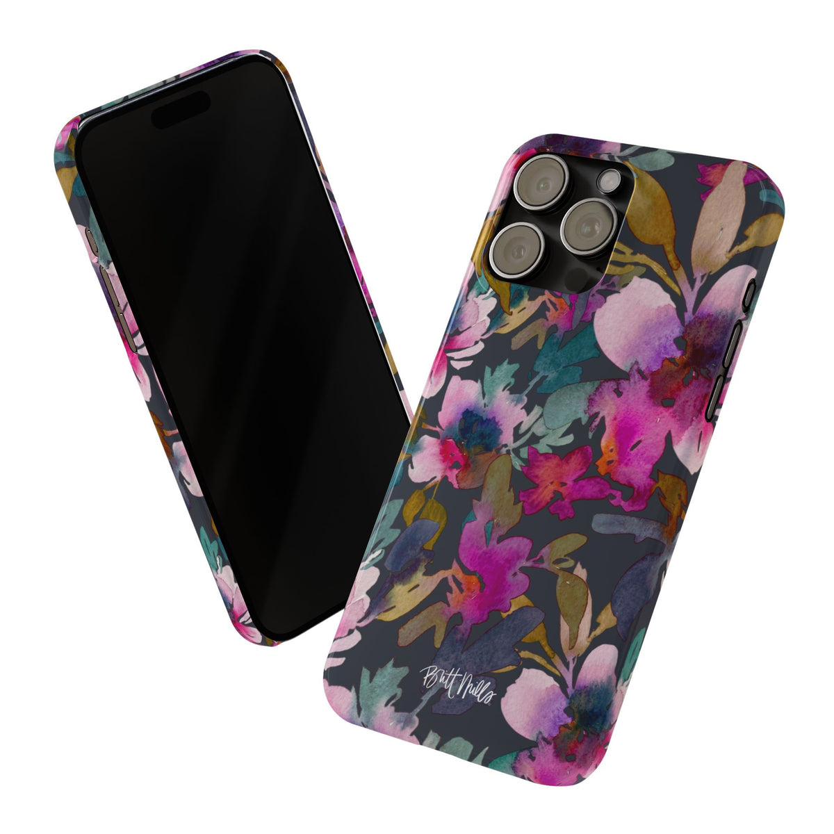 Flourish Slim Phone Case