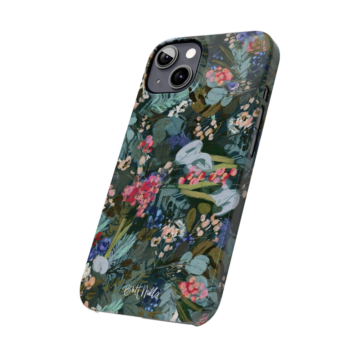 Winter Berry Slim Phone Case
