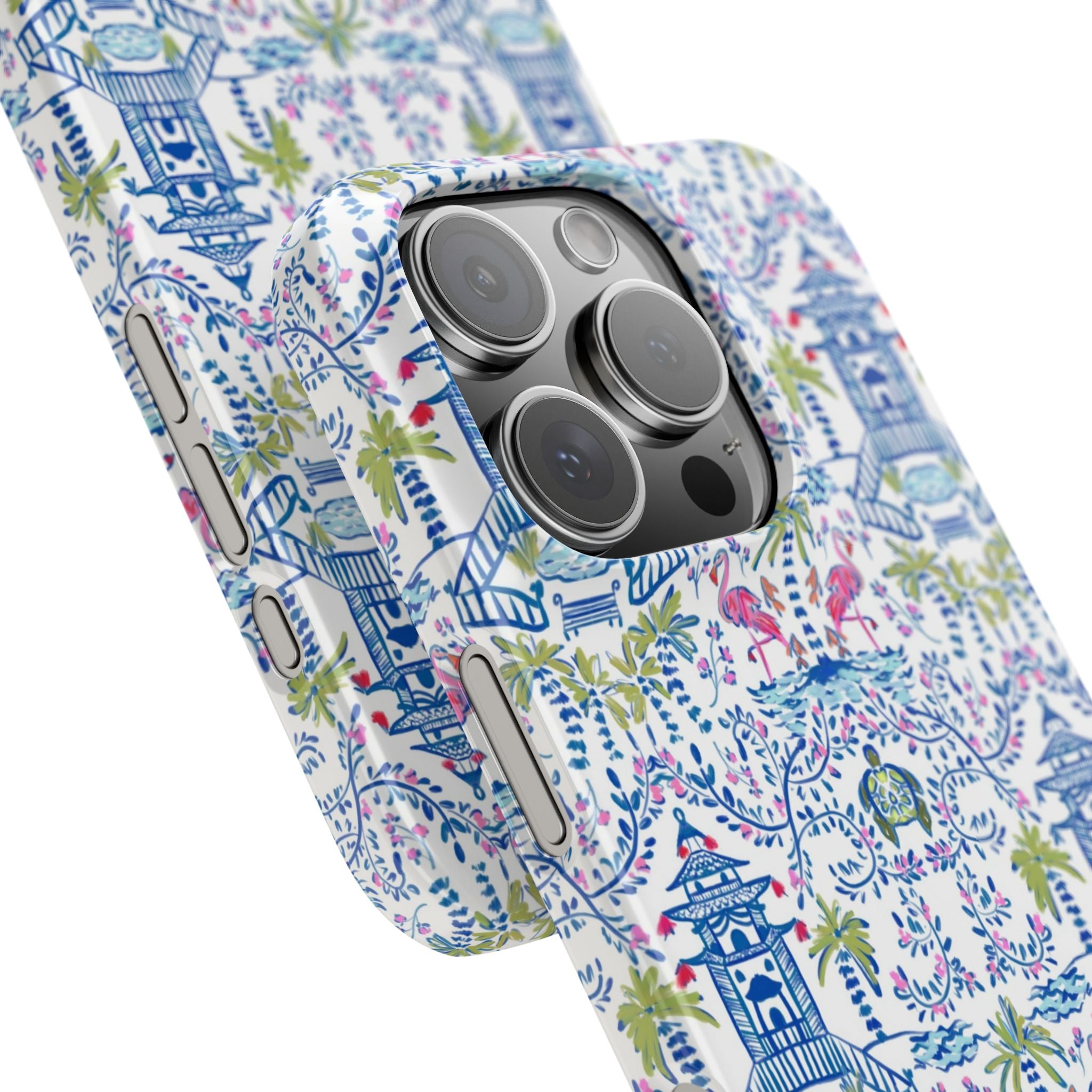 Colorful Chinoiserie Slim Phone Case