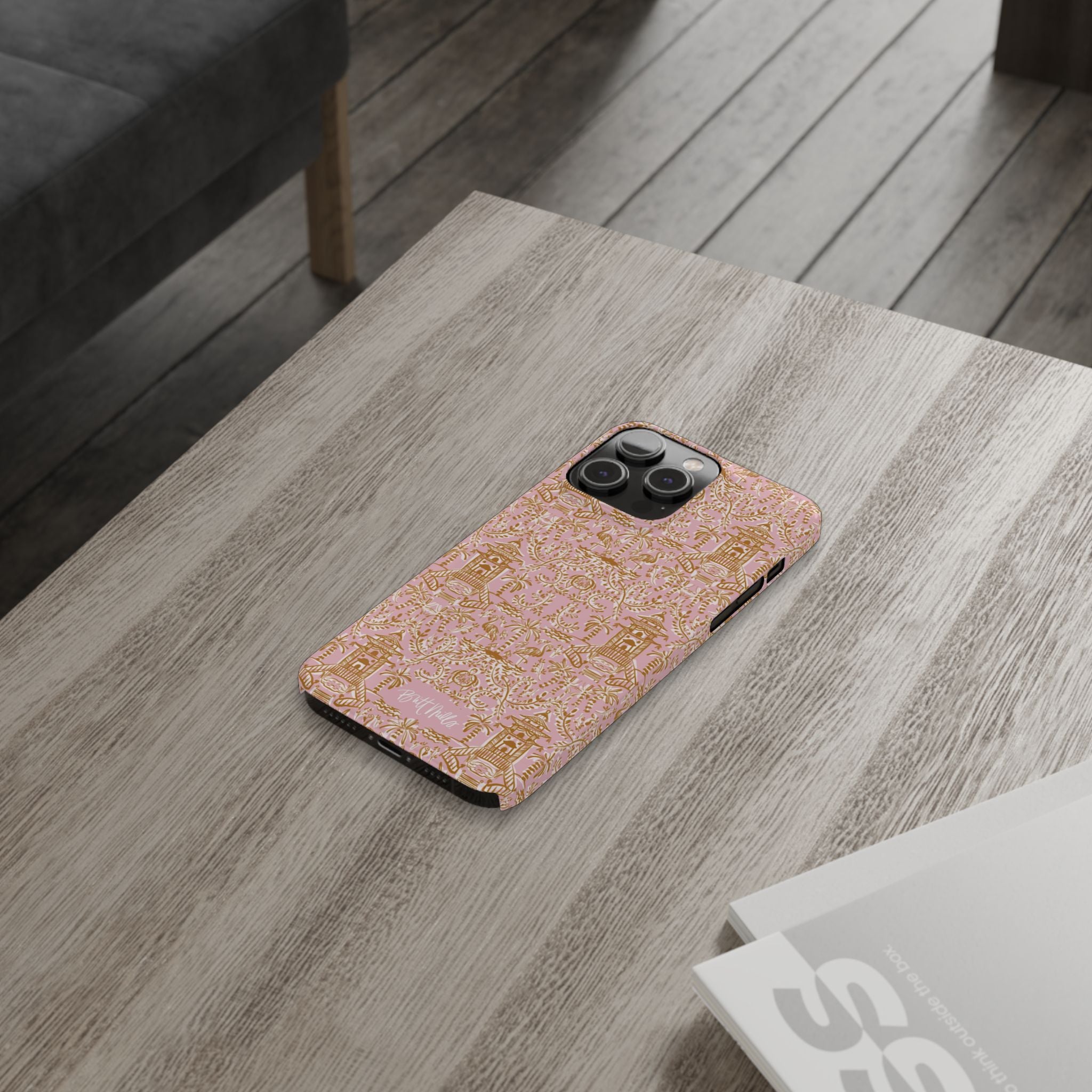 Soirée Pink Slim Phone Case
