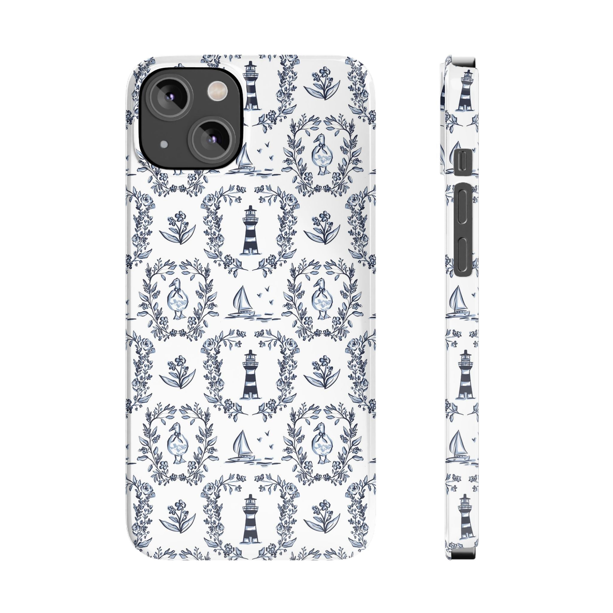 East Coast Summer Slim Phone Case