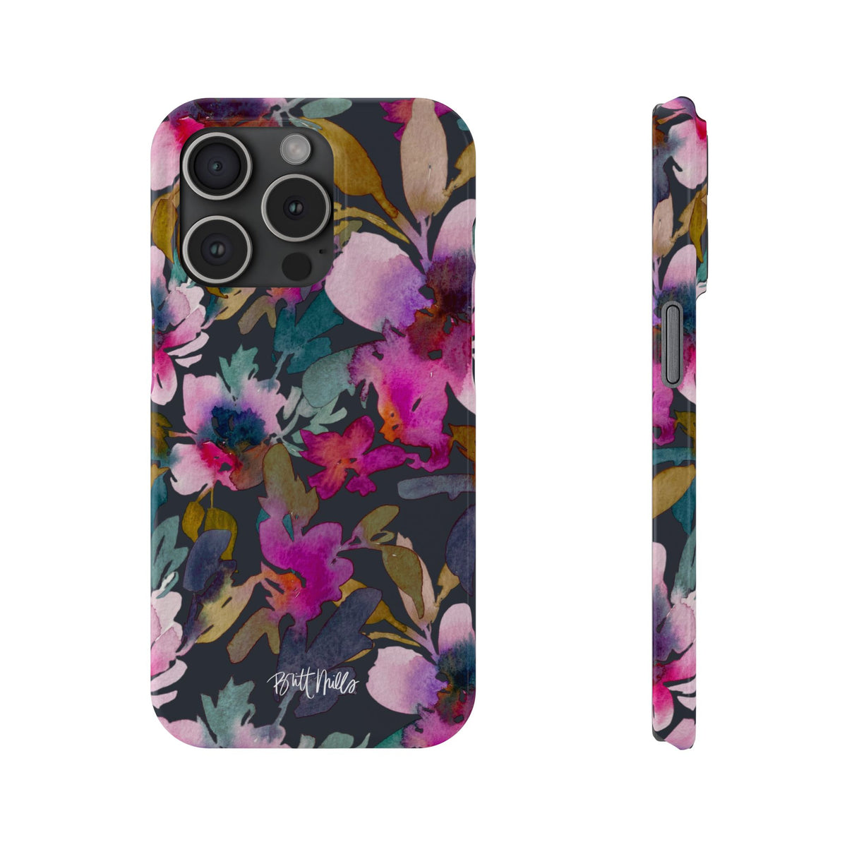 Flourish Slim Phone Case