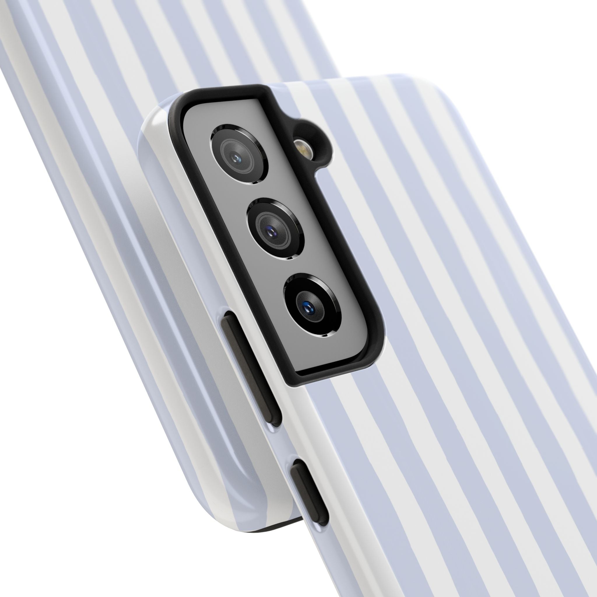 Seaside Stripes Monogrammed Tough Phone Case