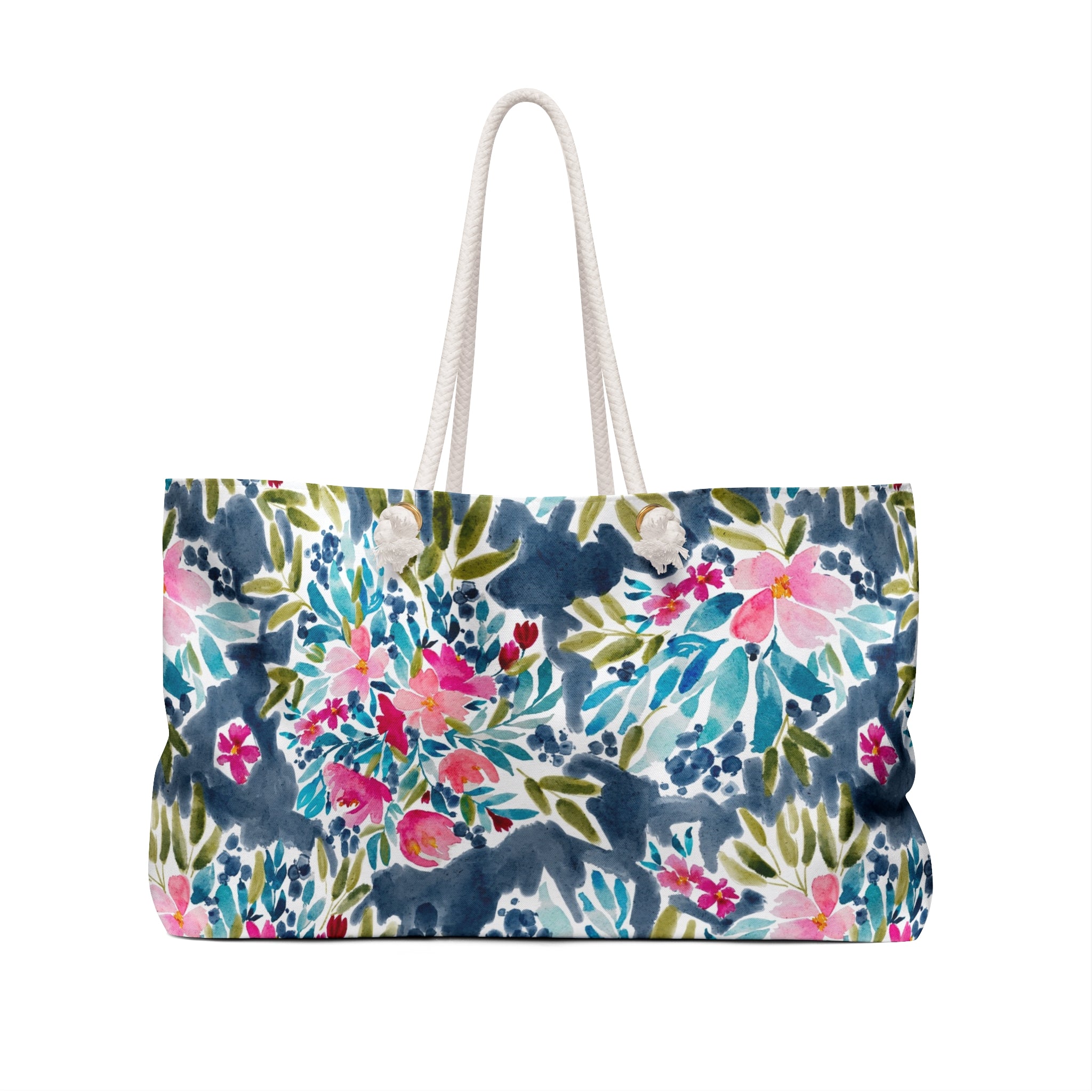 Aria Striped Monogrammed Mahjong Bag