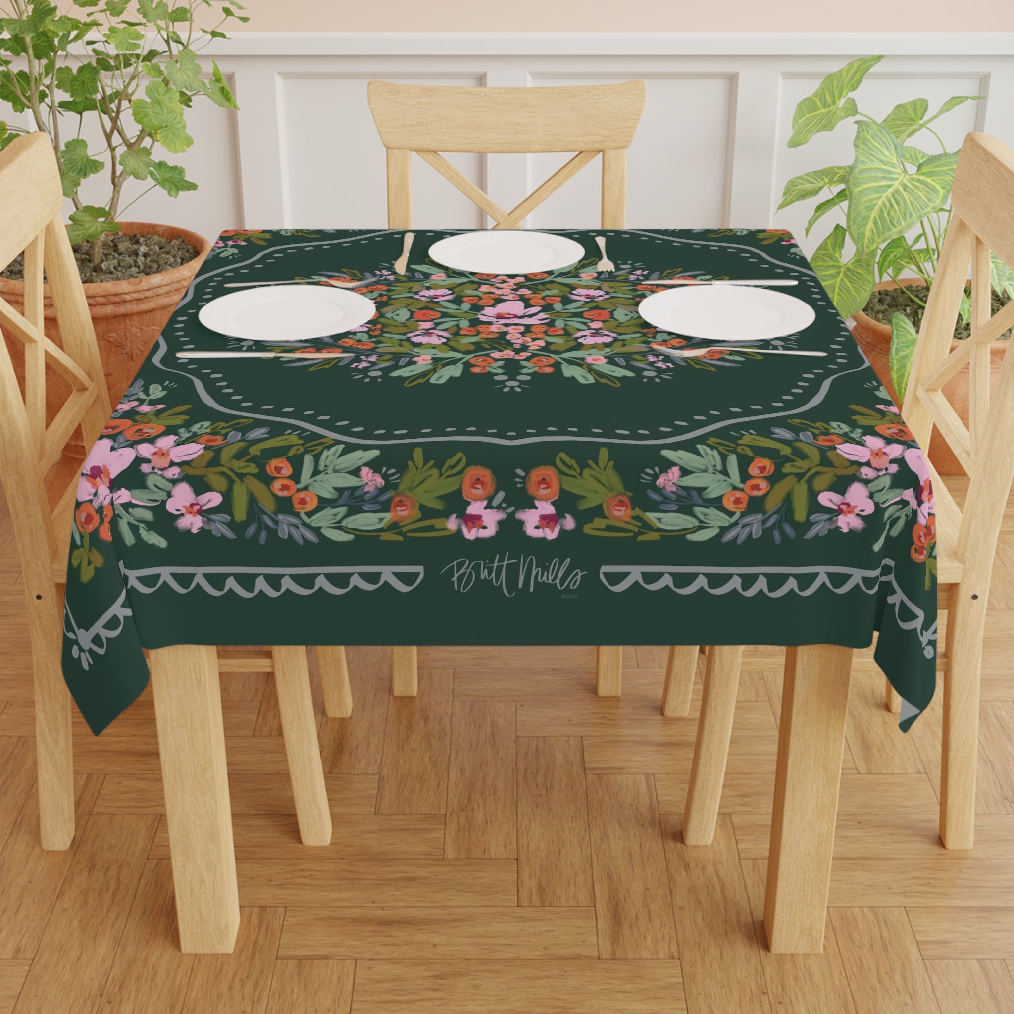 Savannah Square Tablecloth