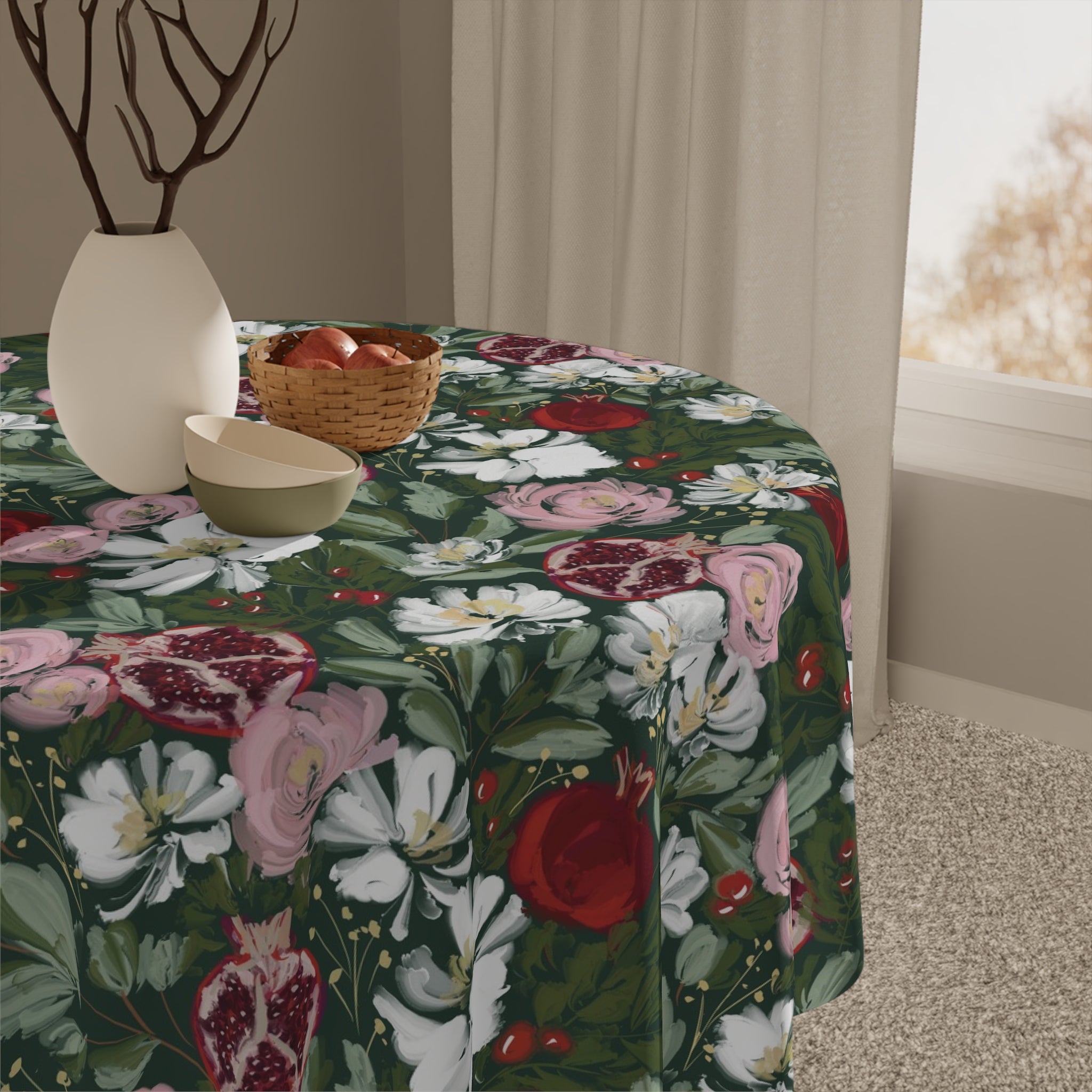Crimson Harvest Tablecloth