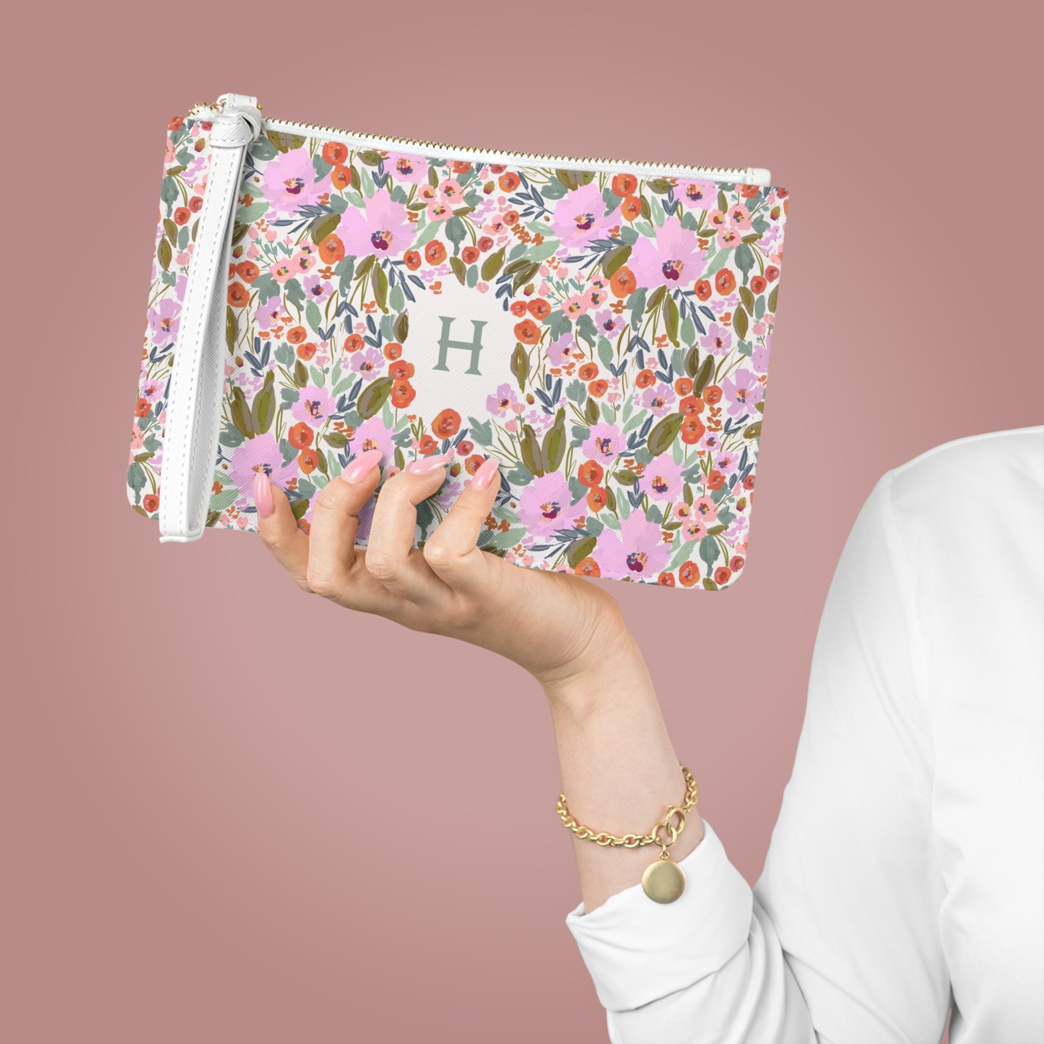 Savannah Monogrammed Mahjong Card Holder