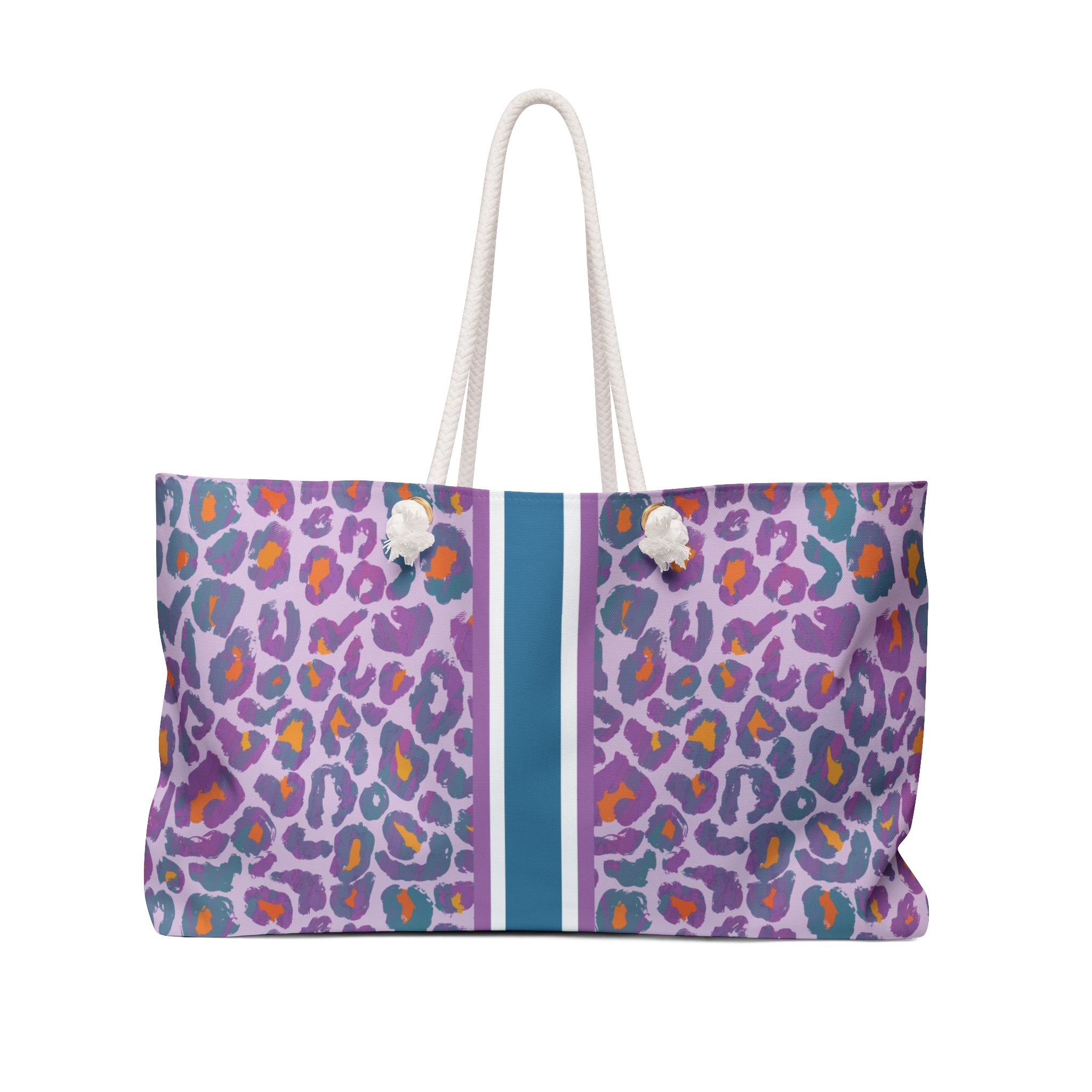 Prism Striped Monogrammed Mahjong Bag