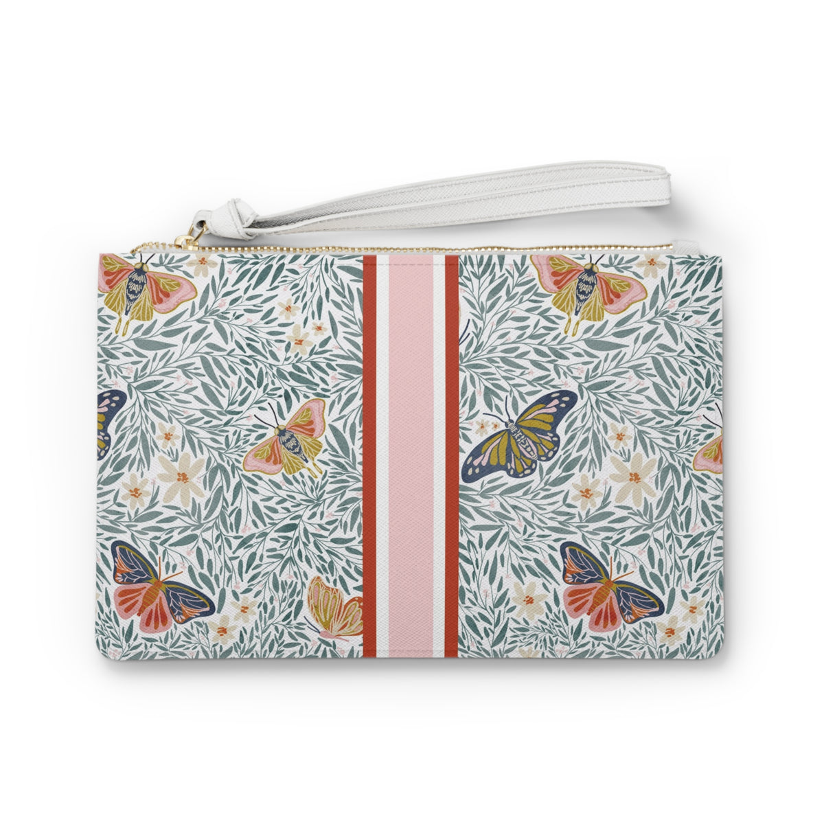 Huntley Striped Monogrammed Mahjong Card Holder