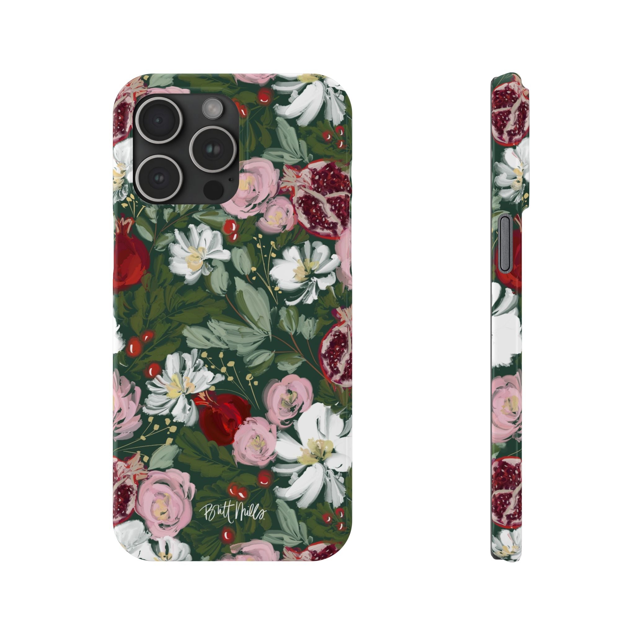 Crimson Harvest Slim Phone Case