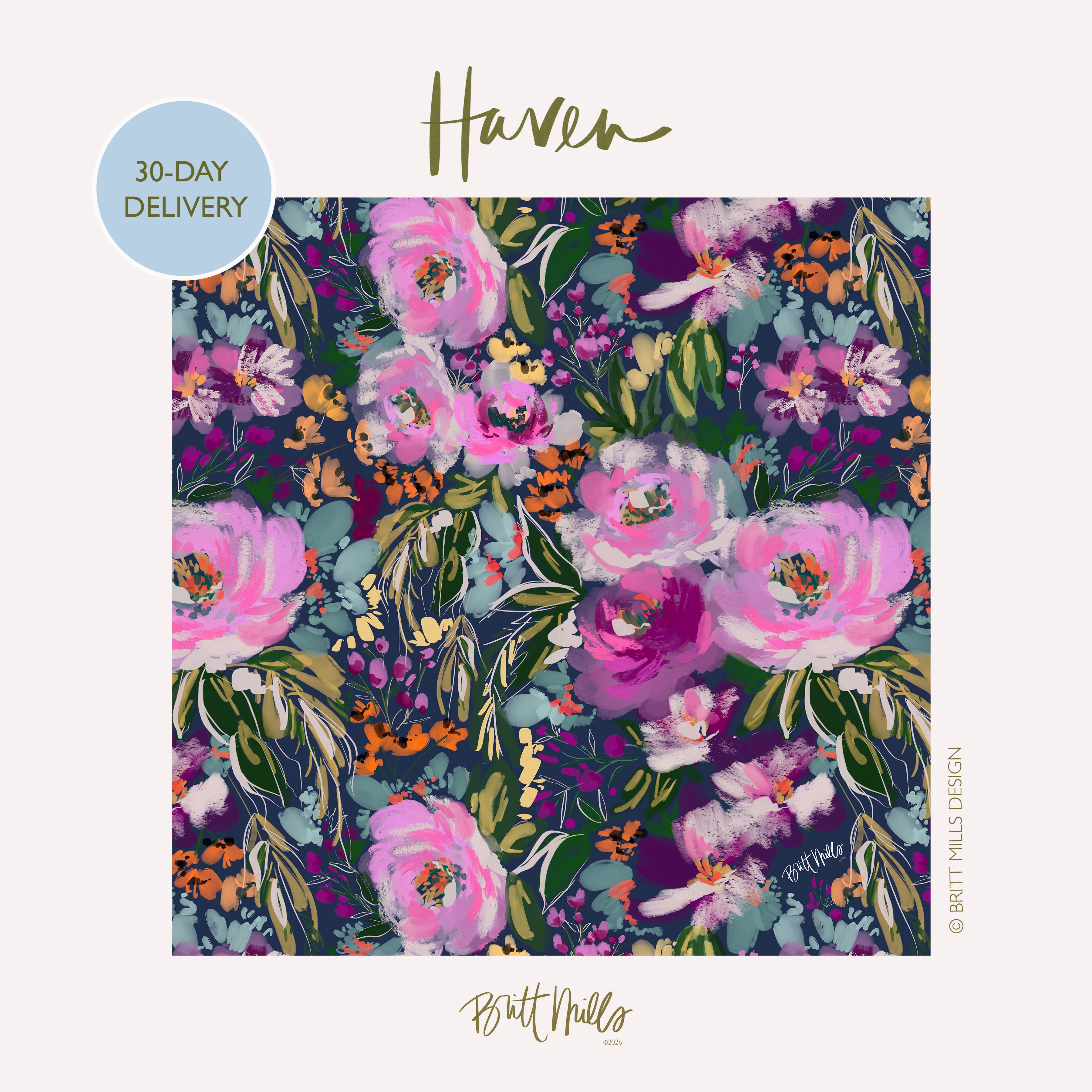 Haven Mahjong Mat (Non-Neoprene)