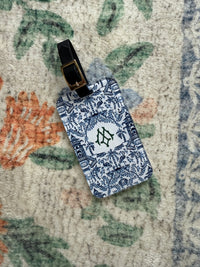 Palm Beach Monogrammed Acrylic Luggage Tag