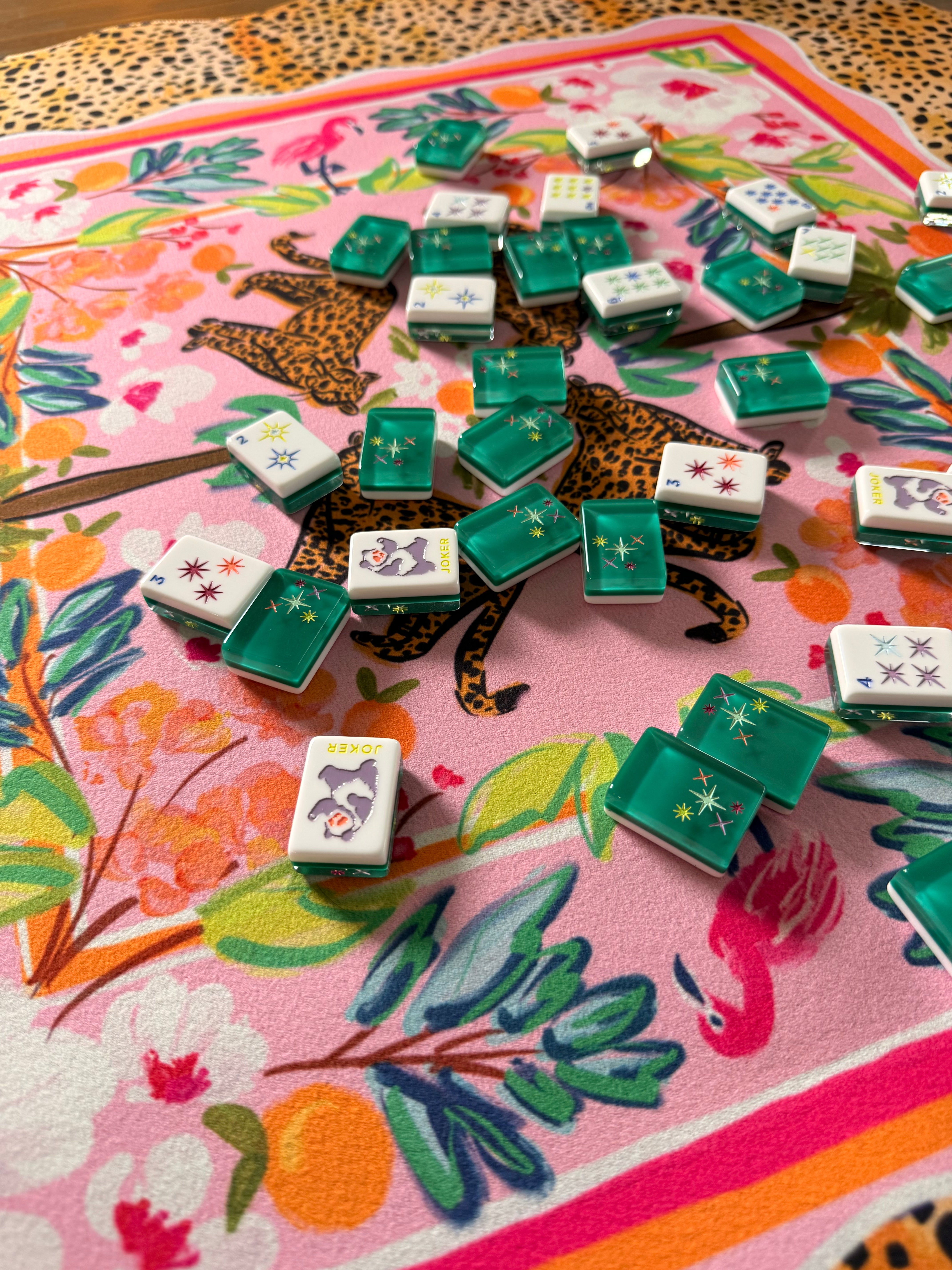 Heiress Scalloped-Edge Mahjong Mat (Non-Neoprene)