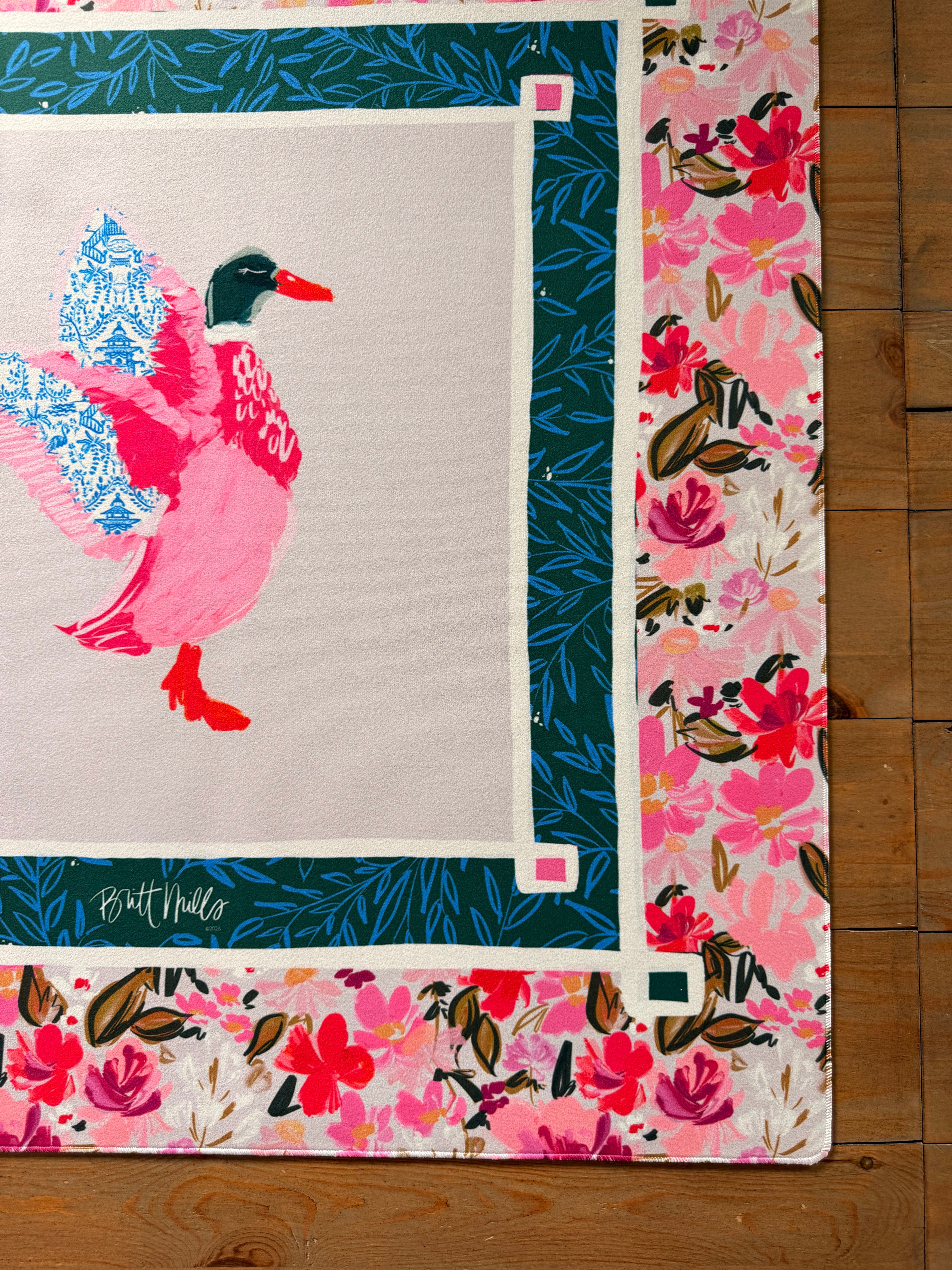 Mallard Manor Mahjong Mat (Non-Neoprene)