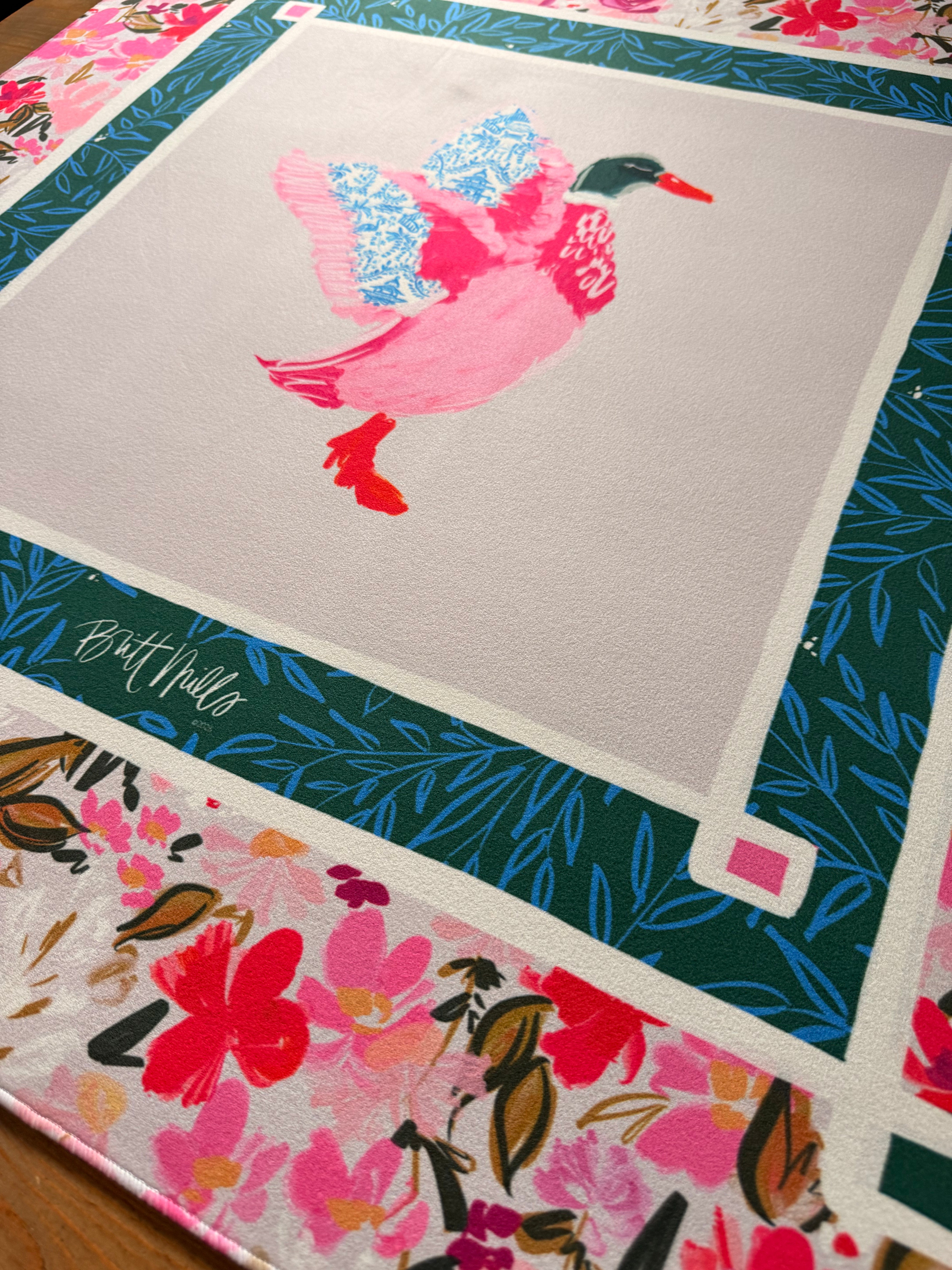 Mallard Manor Mahjong Mat (Non-Neoprene)
