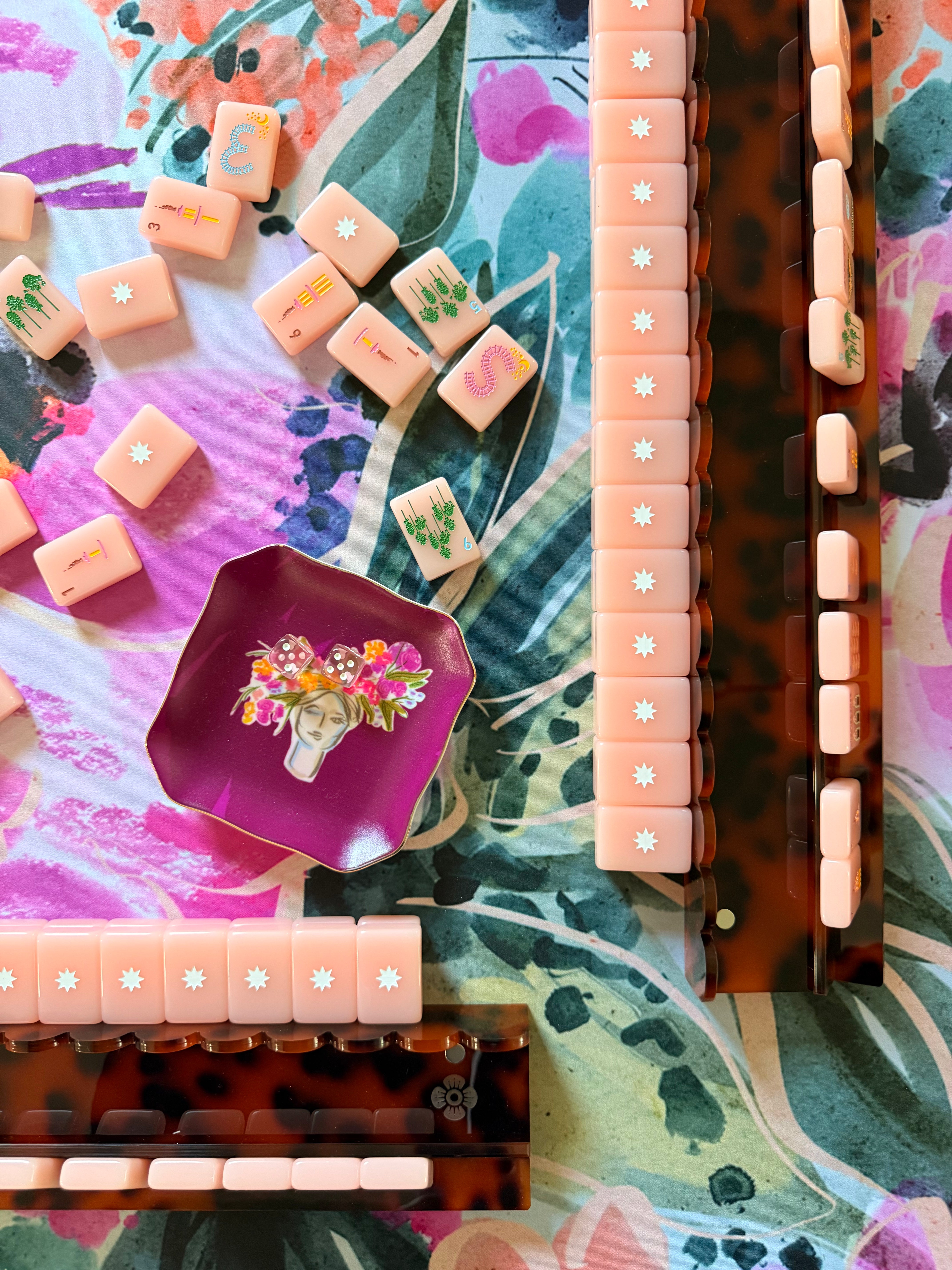 Rosalie Neoprene Mahjong Mat