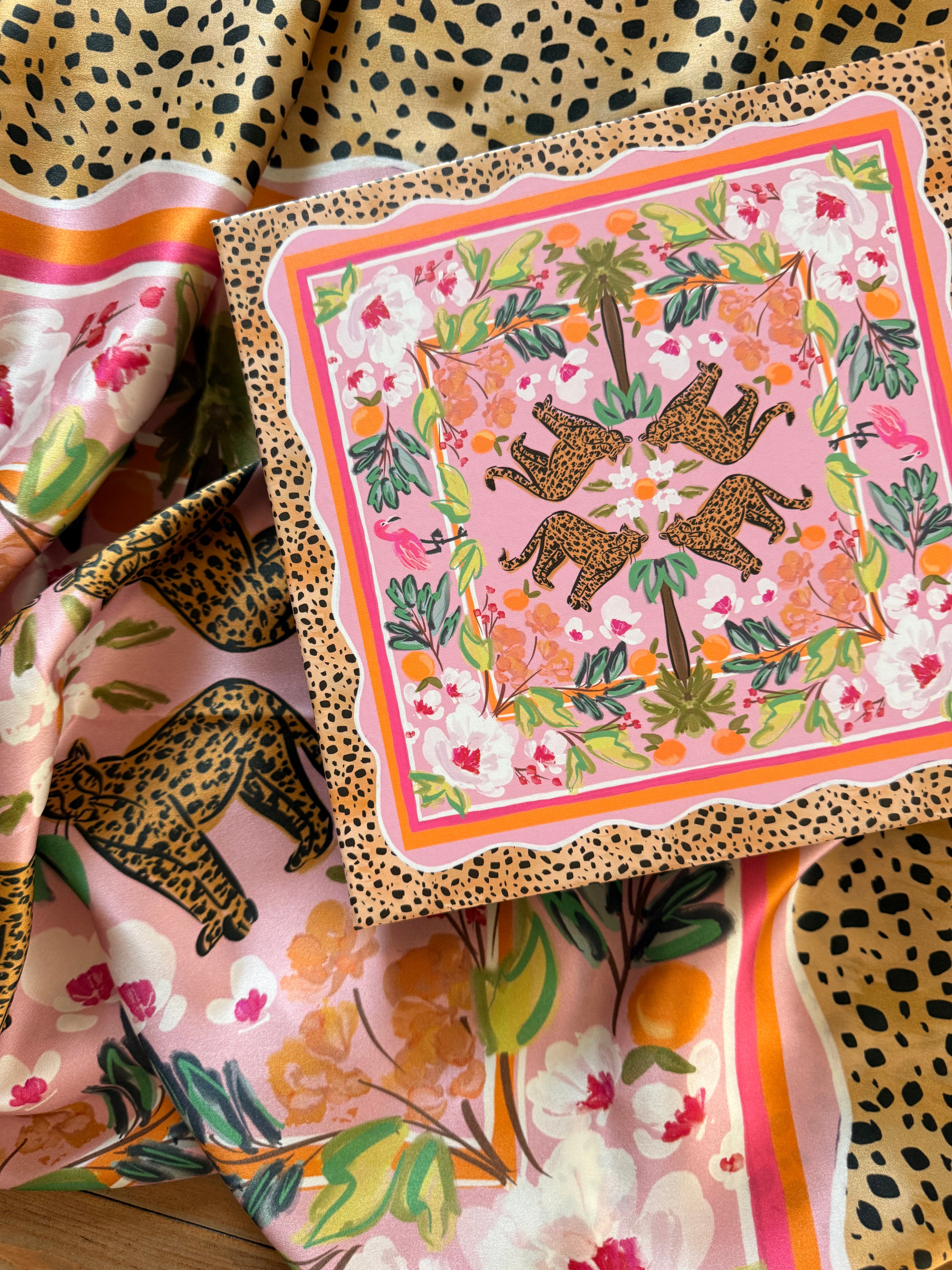 Heiress Silk Scarf & Shawl