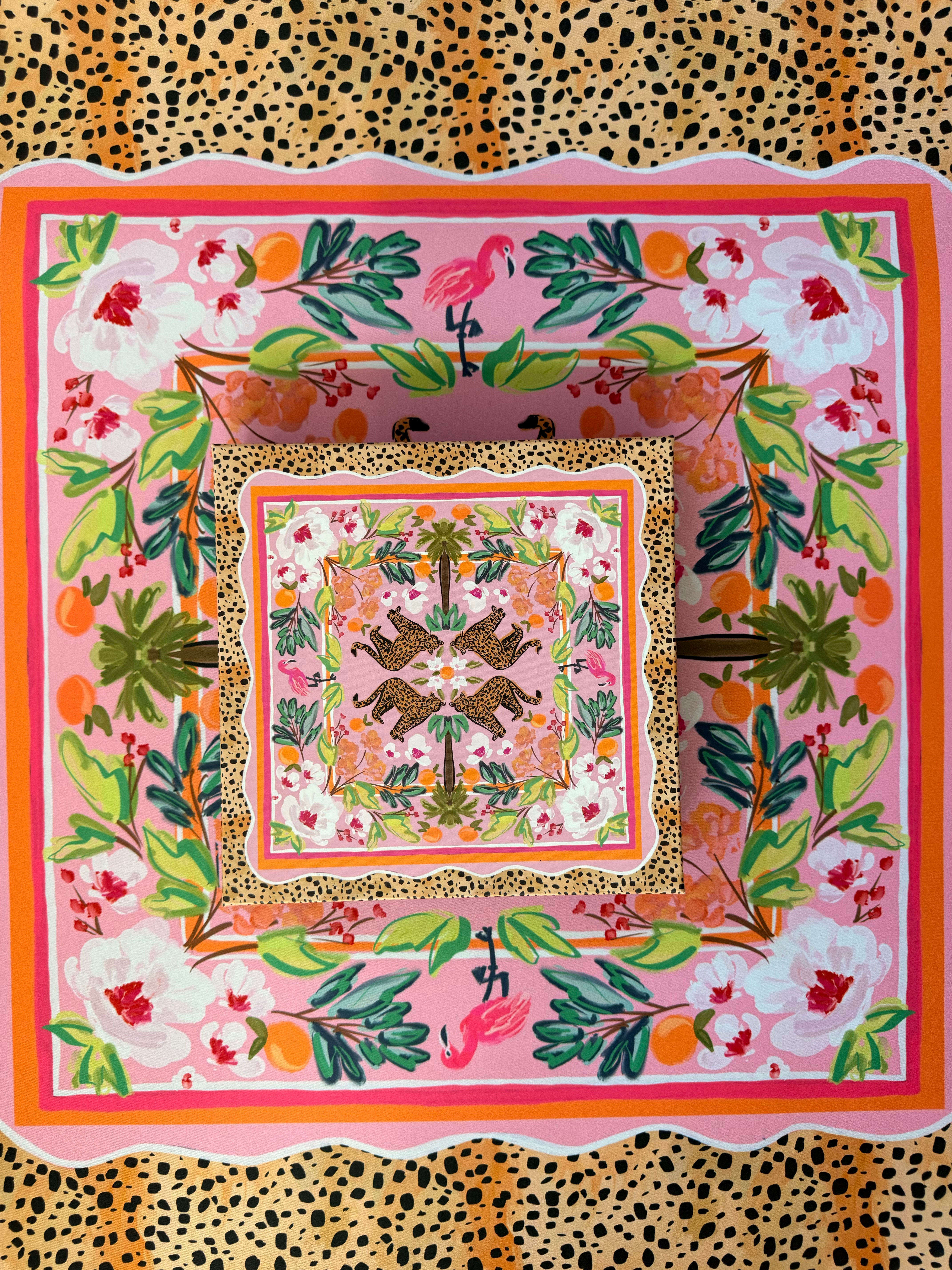 Heiress Silk Scarf & Shawl