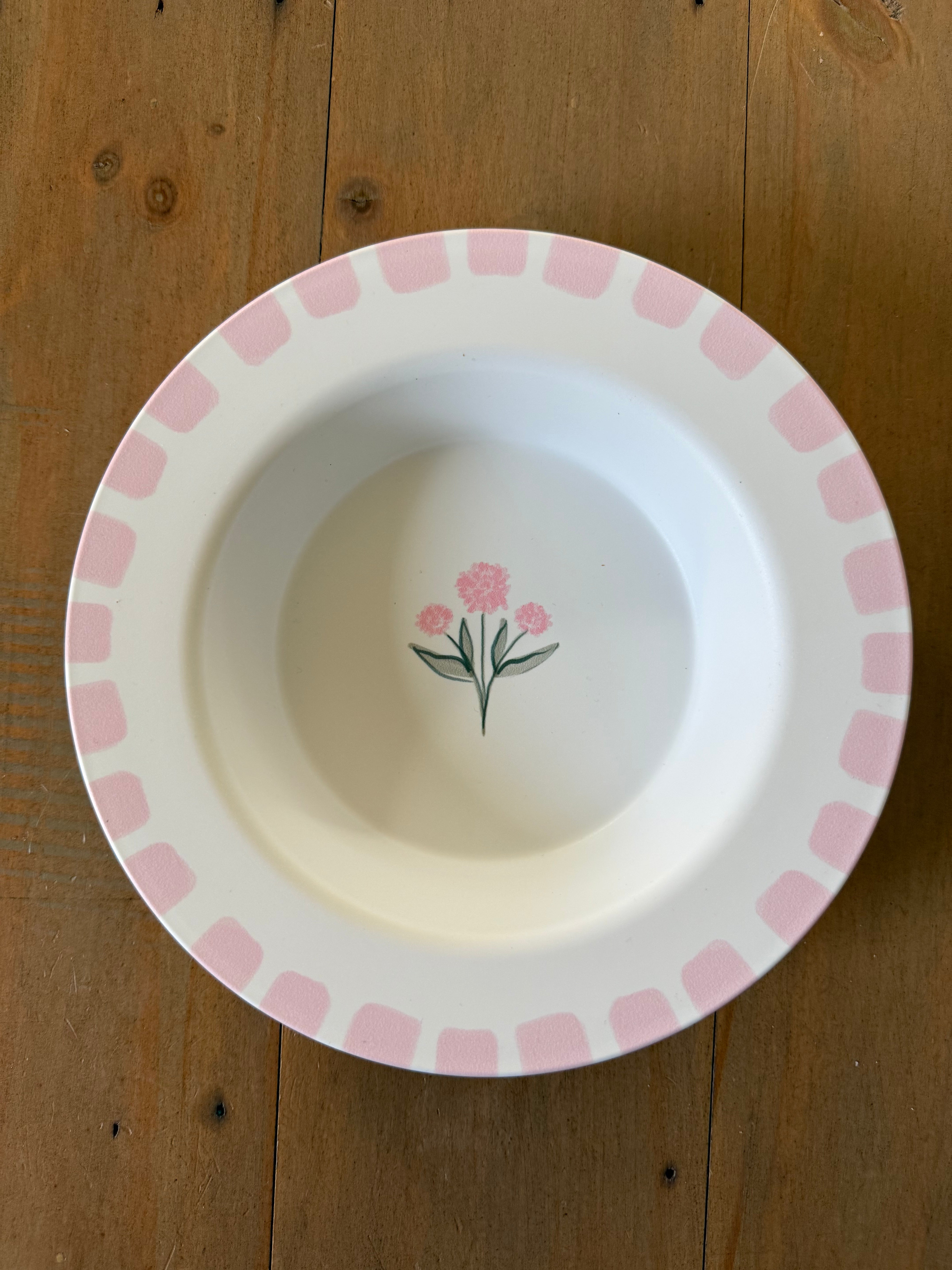Preppy Petals Dinnerware Collection (Unbreakable and BPA-free)