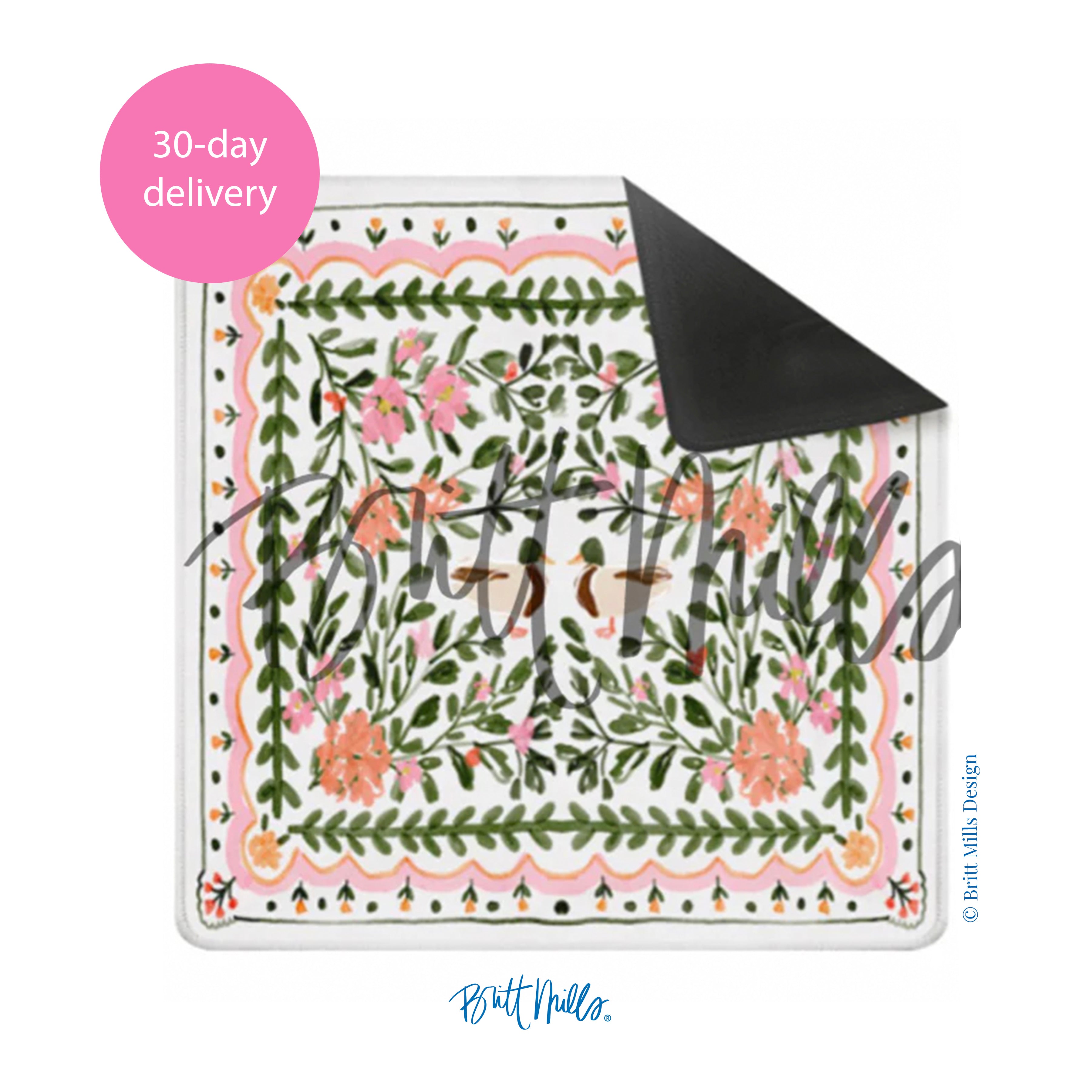 Walk in the Park Mahjong Mat (Non-Neoprene)