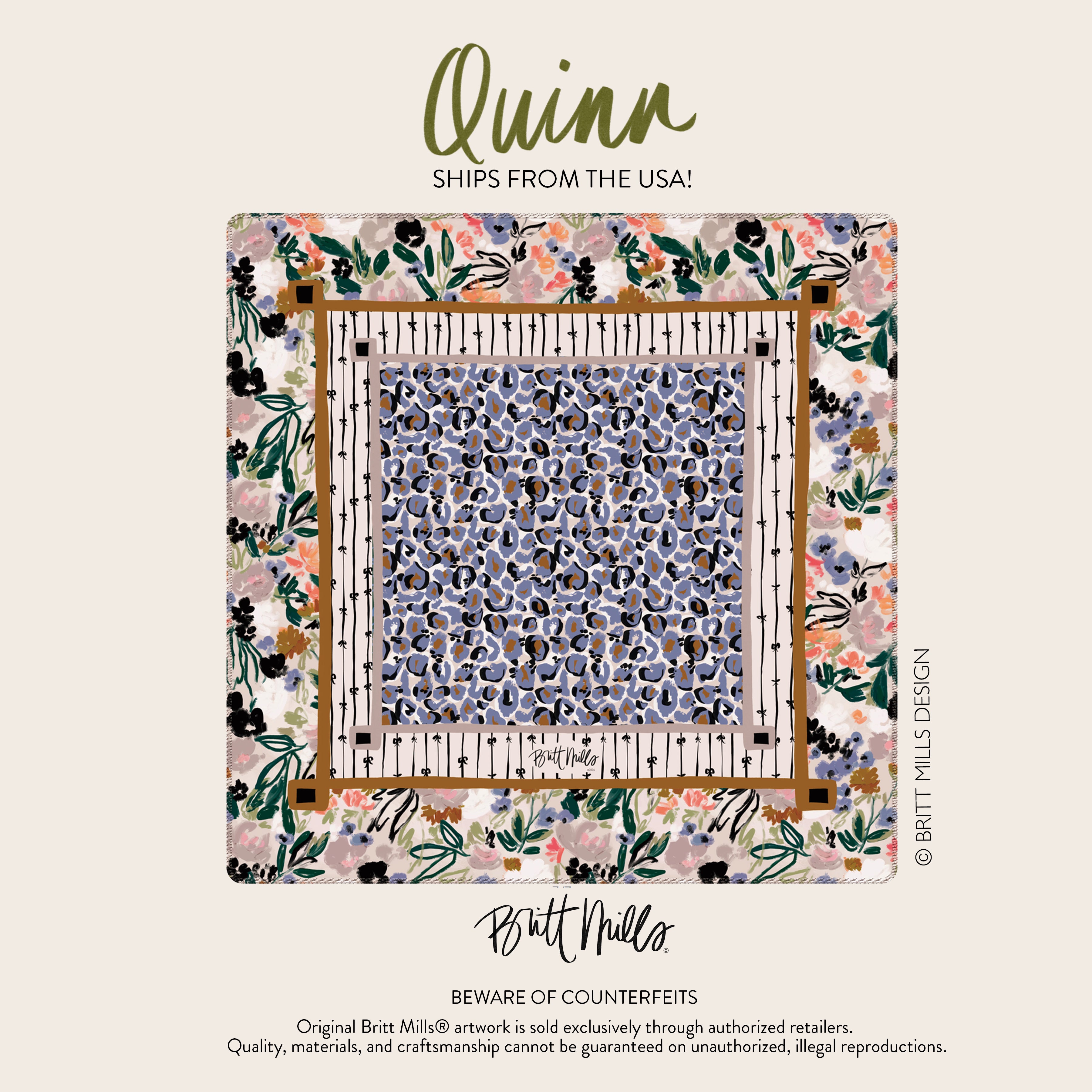 Quinn Neoprene Mahjong Mat