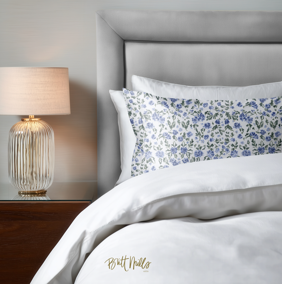 English Countryside Satin Pillowcase