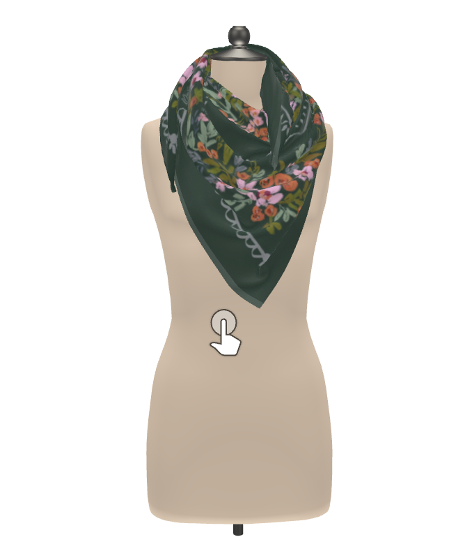 Savannah Silk Scarf & Shaw
