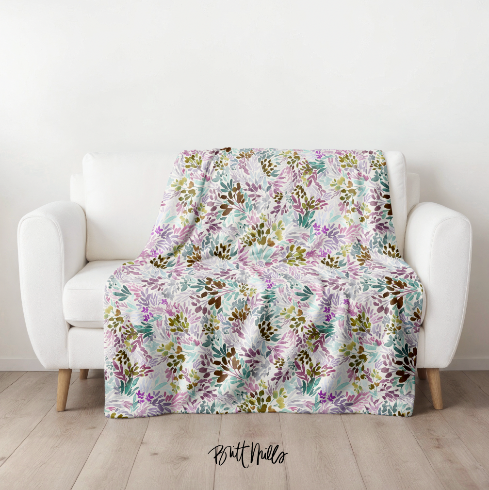 Daphne Minky Blanket