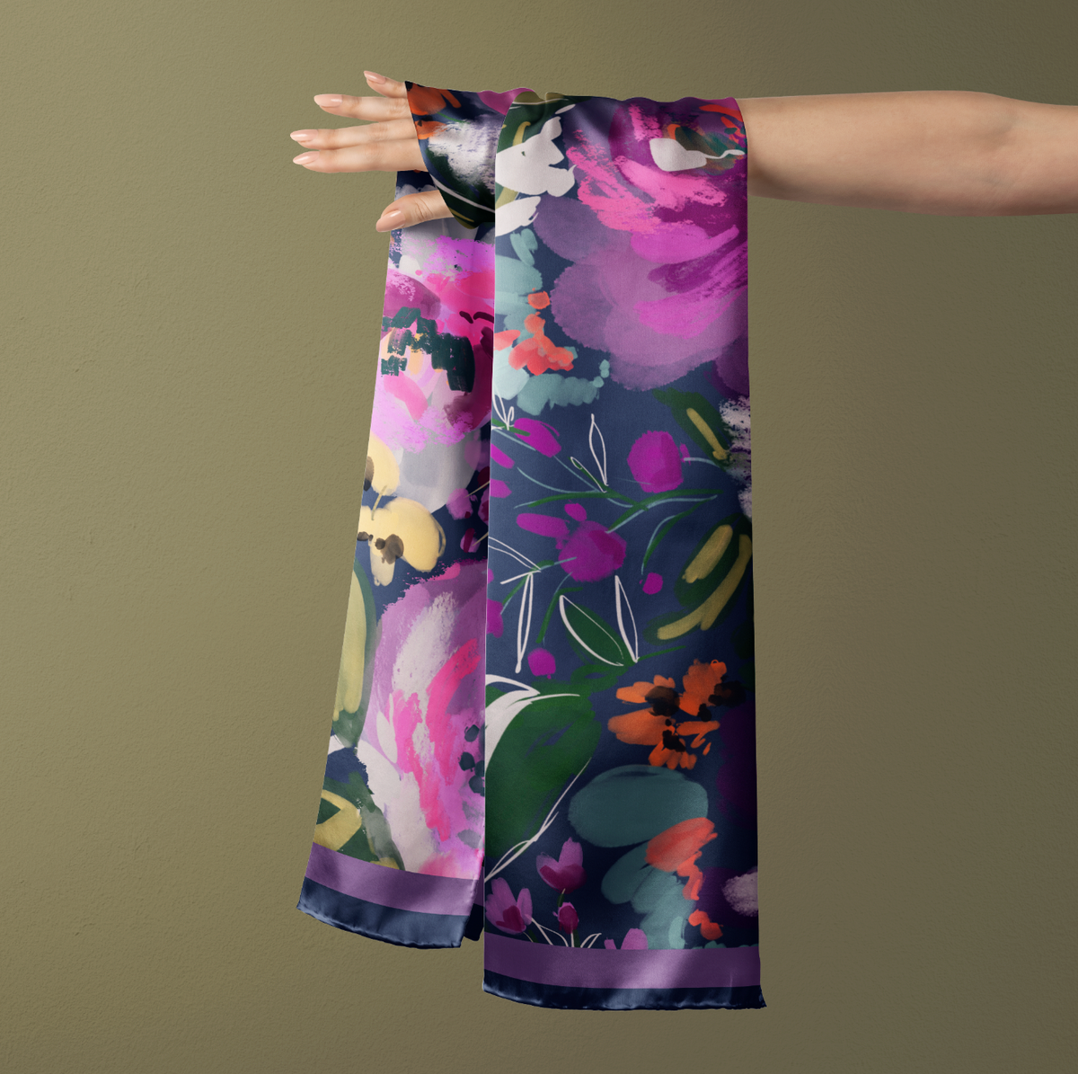 Haven Silk Scarf & Shaw