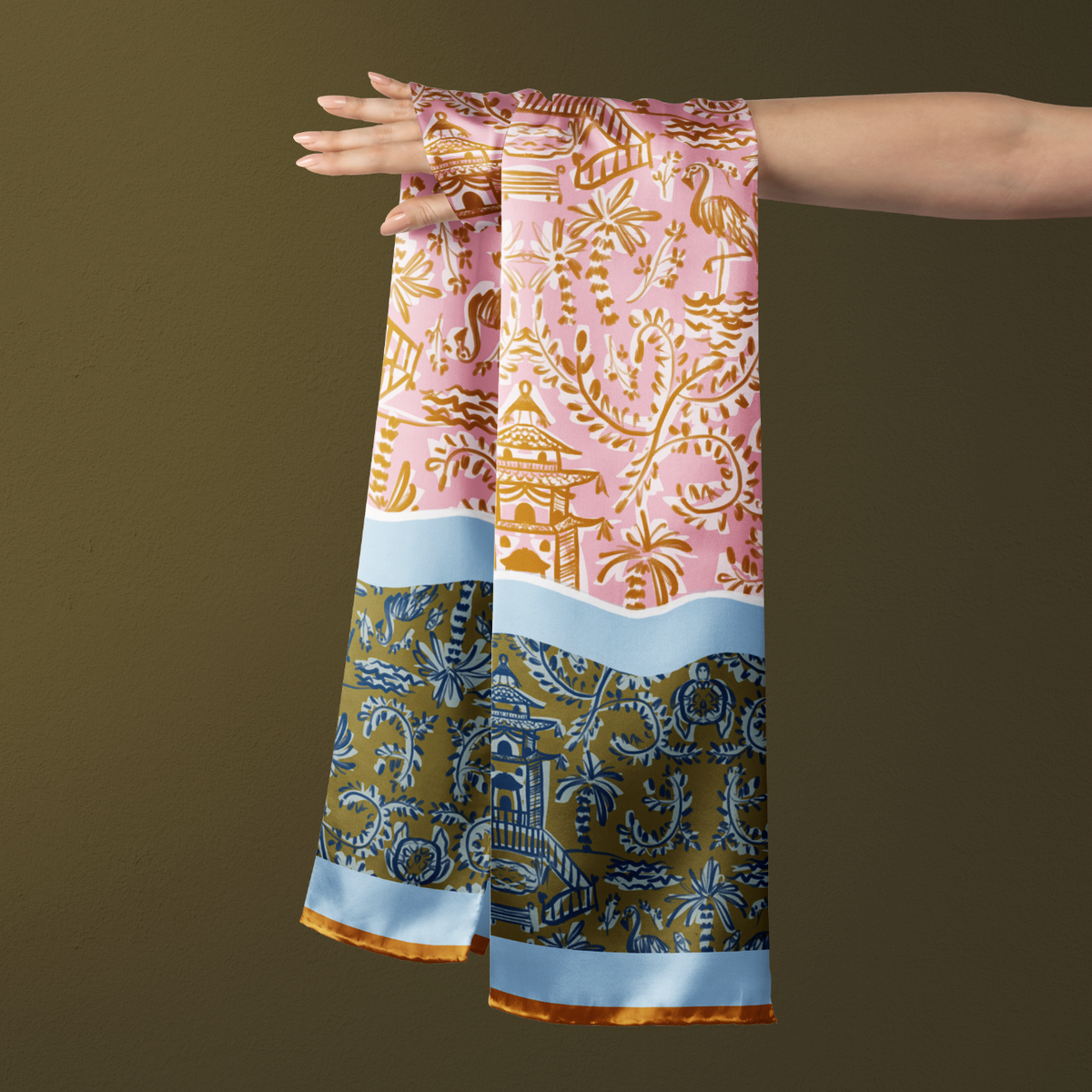 Soirée Silk Scarf & Shaw