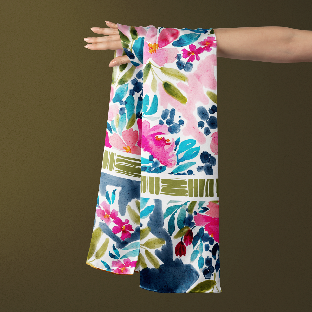 Aria Silk Scarf & Shaw