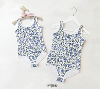 English Countryside Girls Swimsuit