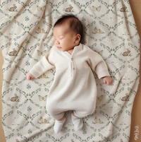 Beatrix Monogrammed Baby Blanket