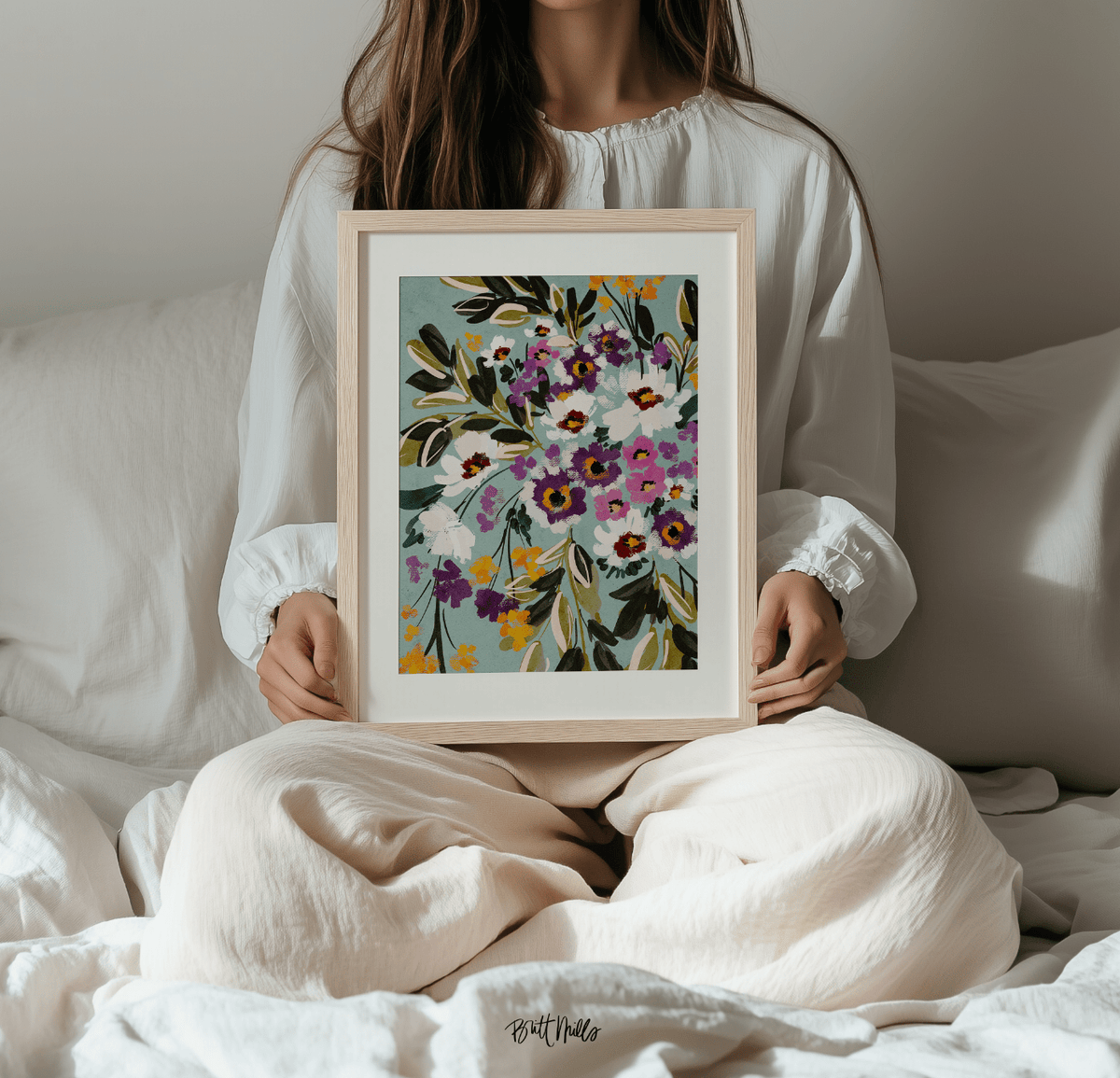 Art PrintHarper Bloom Art PrintBritt Mills Design
